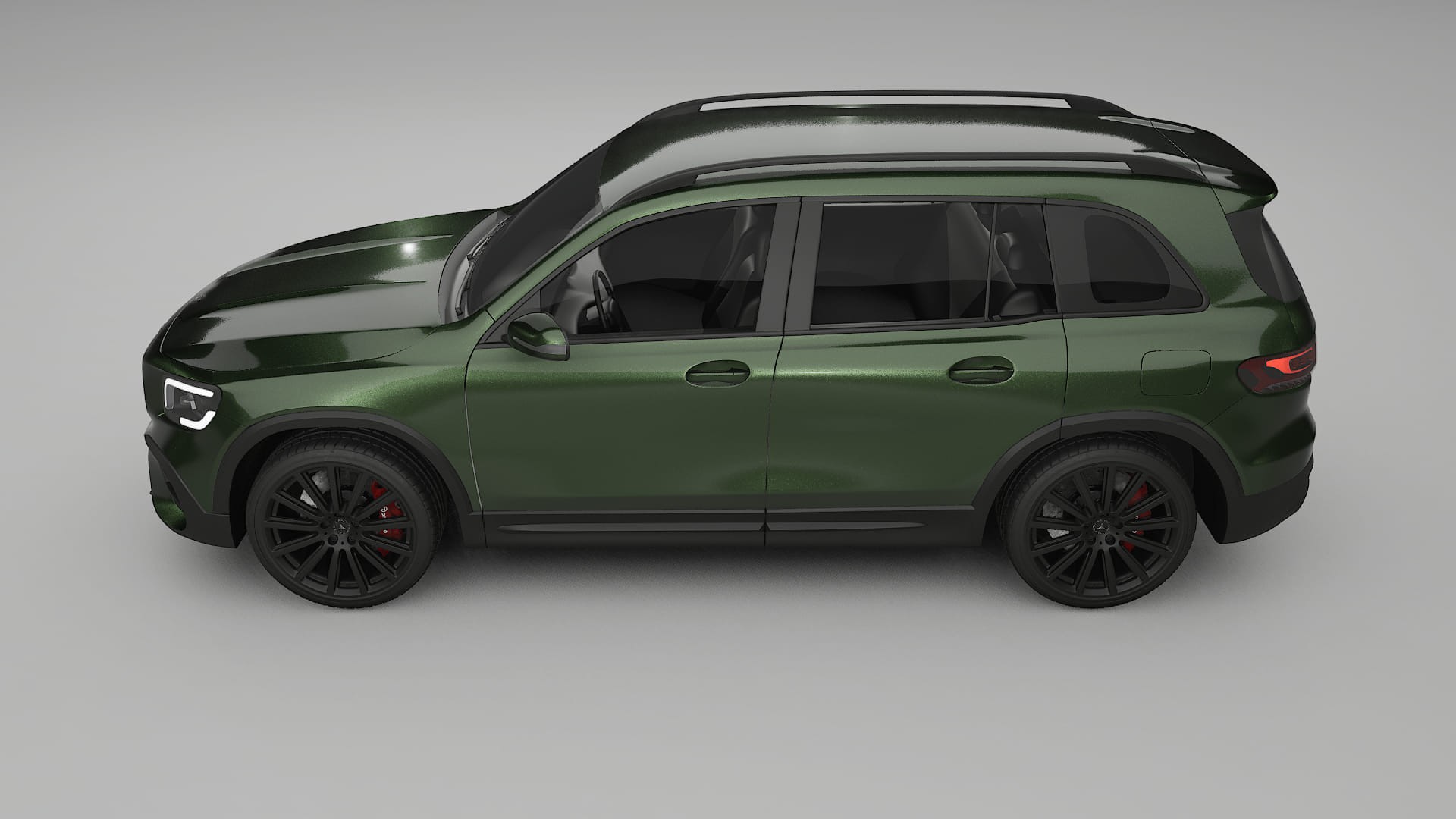 Mercedes AMG GLB TPU Lakbeschermingsfolie | LAGOON Kleurveranderende PPF – Volledig Voorgesneden Kit