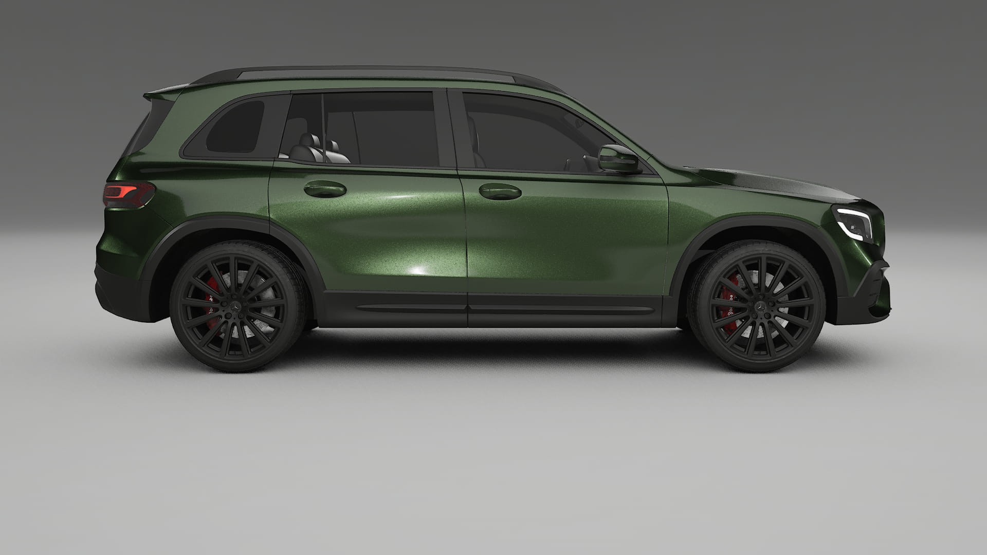 Mercedes AMG GLB TPU Lakbeschermingsfolie | LAGOON Kleurveranderende PPF – Volledig Voorgesneden Kit
