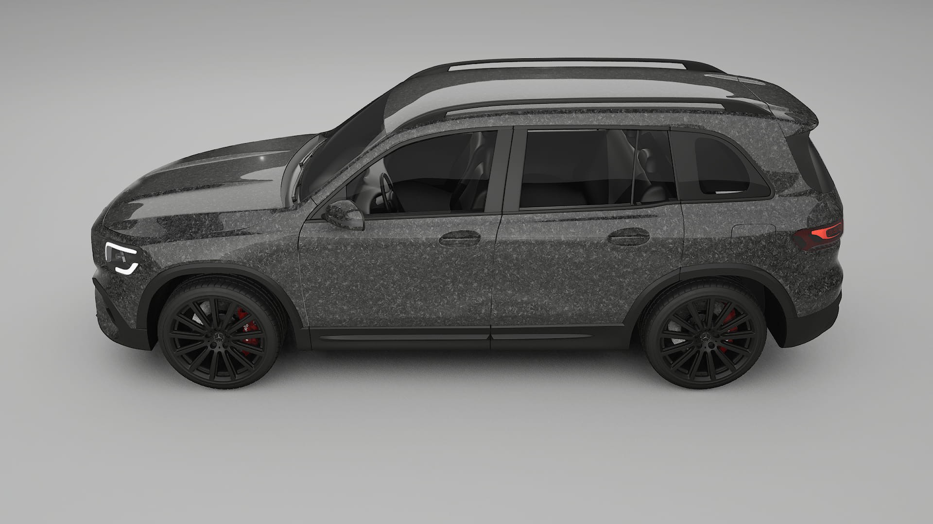 Mercedes AMG GLB TPU Lakbeschermingsfolie | FORGED S Kleurveranderende PPF – Volledig Voorgesneden Kit