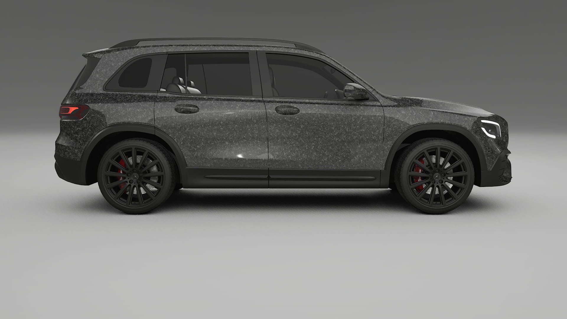 Mercedes AMG GLB TPU Lakbeschermingsfolie | FORGED S Kleurveranderende PPF – Volledig Voorgesneden Kit