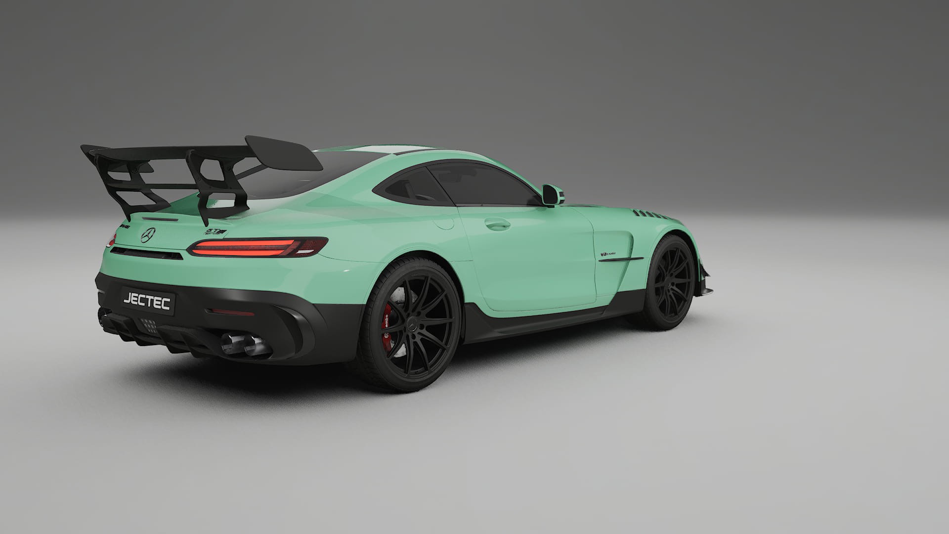 Mercedes AMG GT Black Series C192 Coupe TPU Lakbeschermingsfolie | DUSTY Kleurveranderende PPF – Volledig Voorgesneden Kit