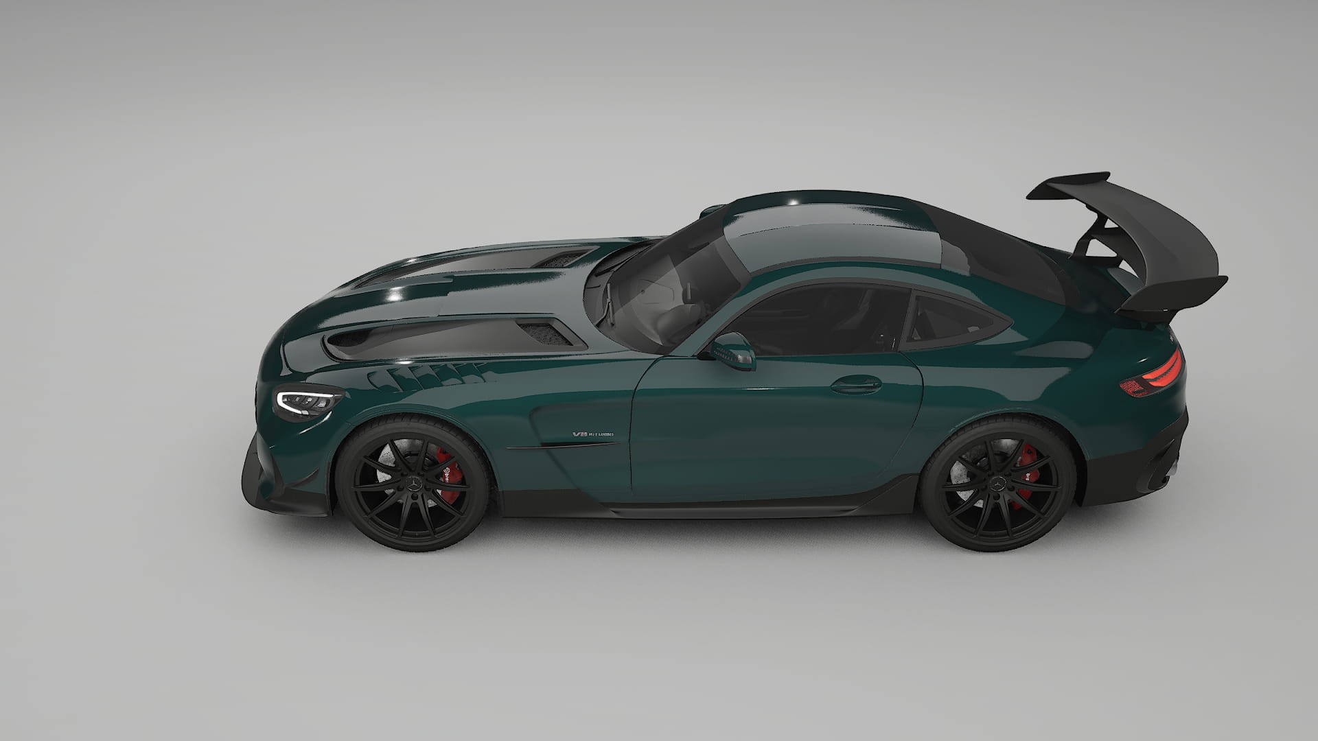 Mercedes AMG GT Black Series C192 Coupe TPU Lakbeschermingsfolie | INFERNO Kleurveranderende PPF – Volledig Voorgesneden Kit