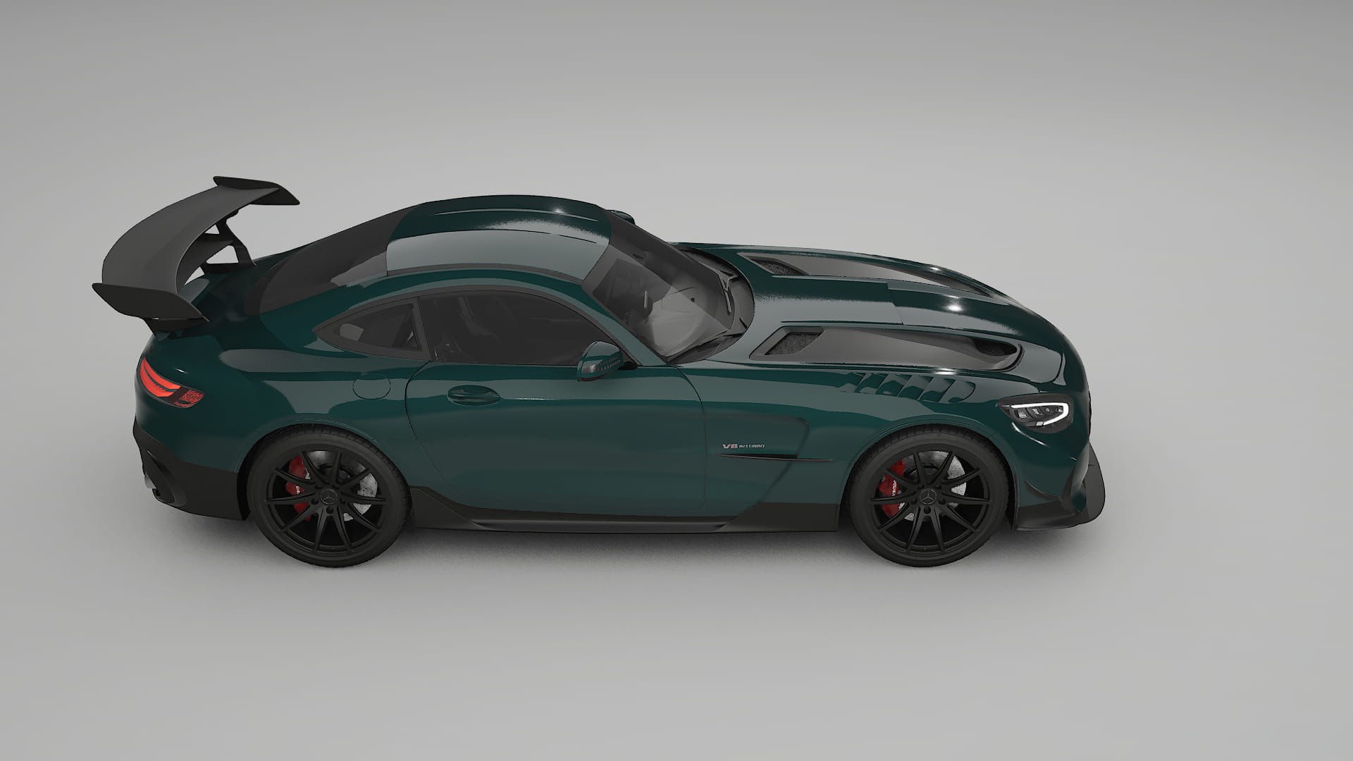 Mercedes AMG GT Black Series C192 Coupe TPU Lakbeschermingsfolie | INFERNO Kleurveranderende PPF – Volledig Voorgesneden Kit