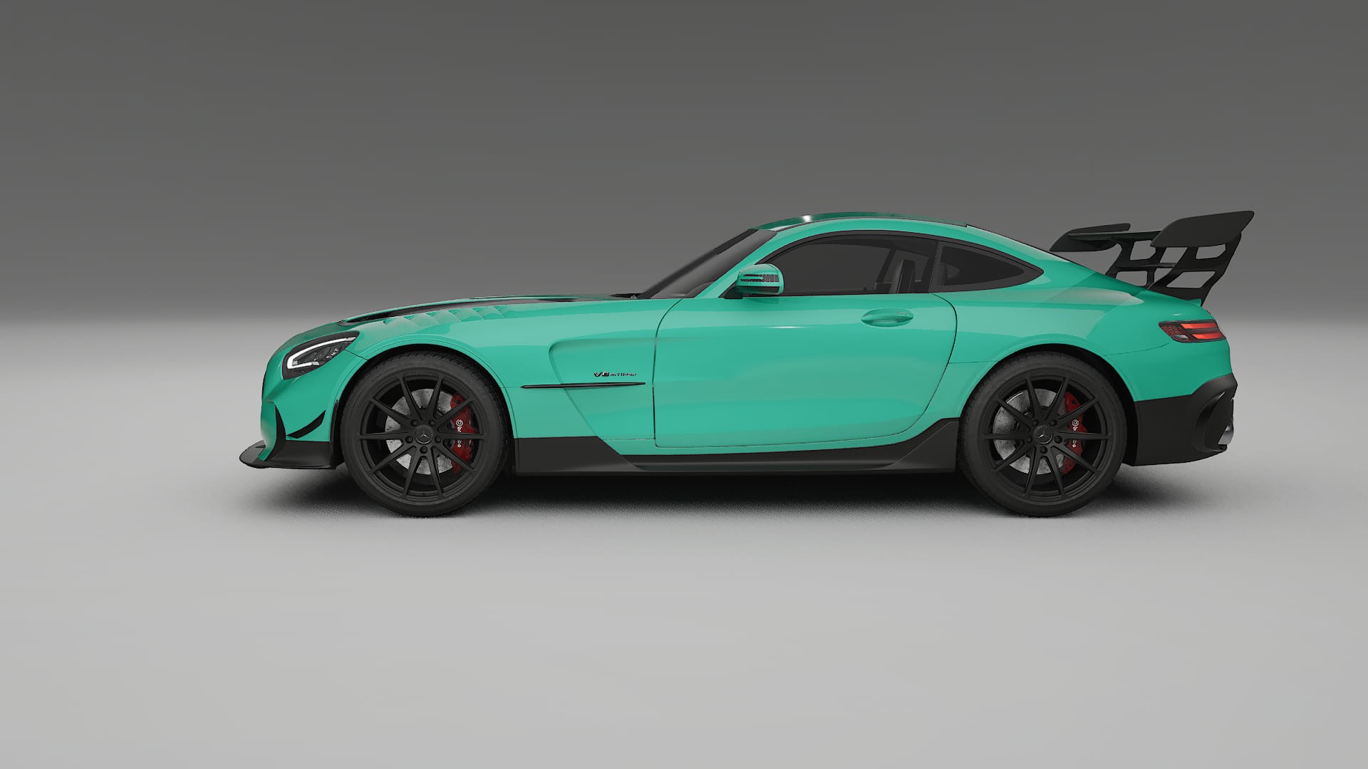 Mercedes AMG GT Black Series C192 Coupe TPU Lakbeschermingsfolie | JEWEL Kleurveranderende PPF – Volledig Voorgesneden Kit