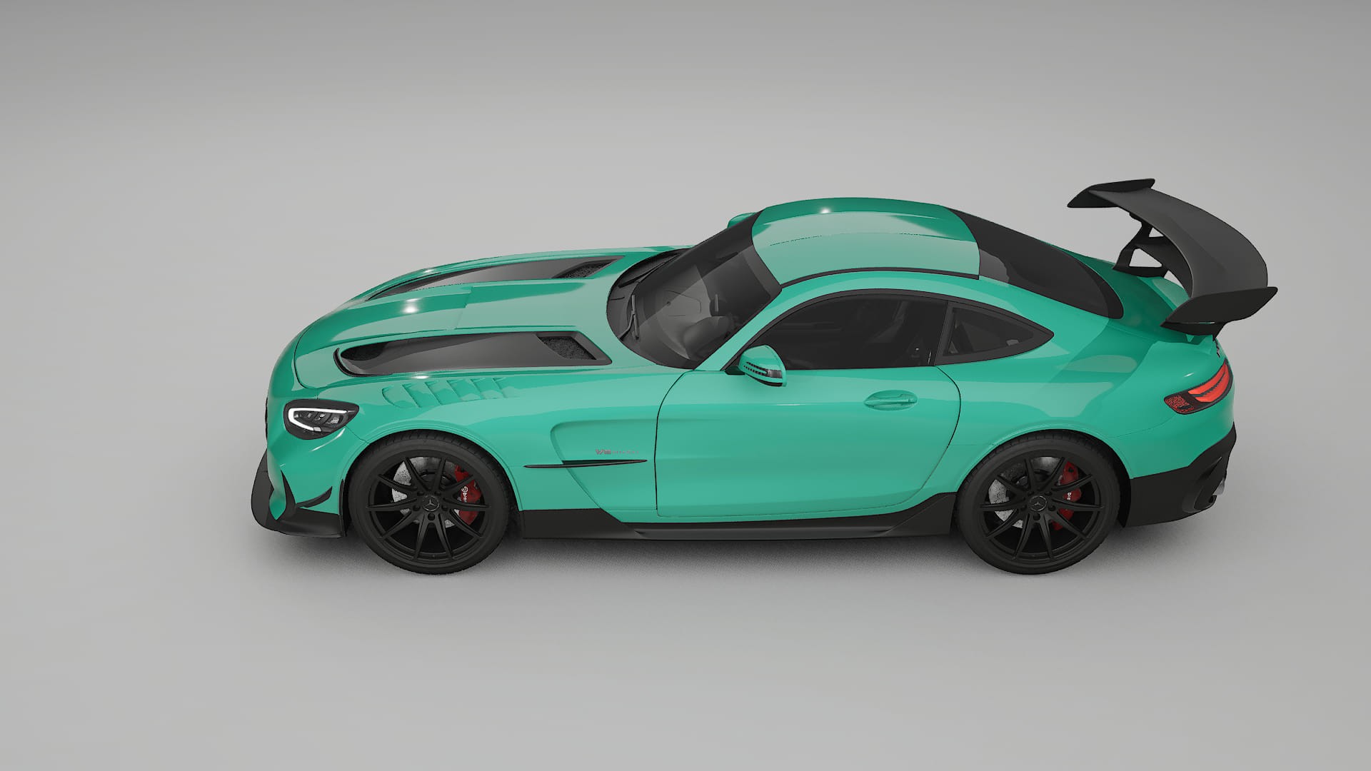 Mercedes AMG GT Black Series C192 Coupe TPU Lakbeschermingsfolie | JEWEL Kleurveranderende PPF – Volledig Voorgesneden Kit