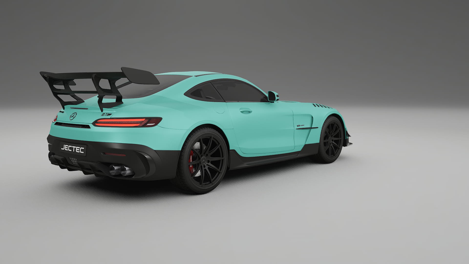 Mercedes AMG GT Black Series C192 Coupe TPU Lakbeschermingsfolie | FROST Kleurveranderende PPF – Volledig Voorgesneden Kit