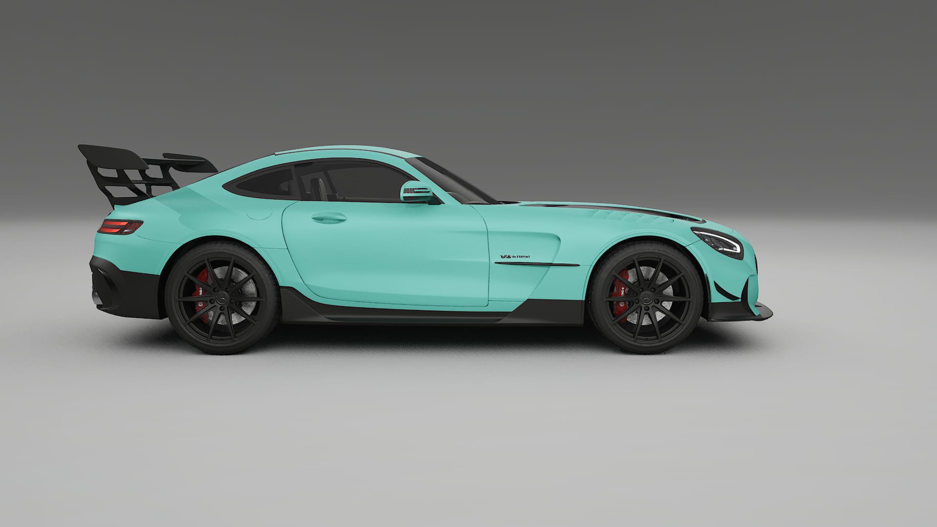 Mercedes AMG GT Black Series C192 Coupe TPU Lakbeschermingsfolie | FROST Kleurveranderende PPF – Volledig Voorgesneden Kit