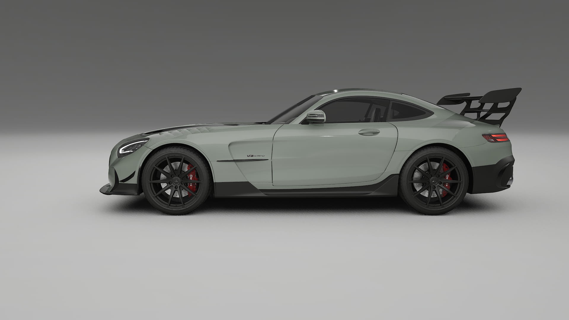 Mercedes AMG GT Black Series C192 Coupe TPU Lakbeschermingsfolie | SLATE Kleurveranderende PPF – Volledig Voorgesneden Kit