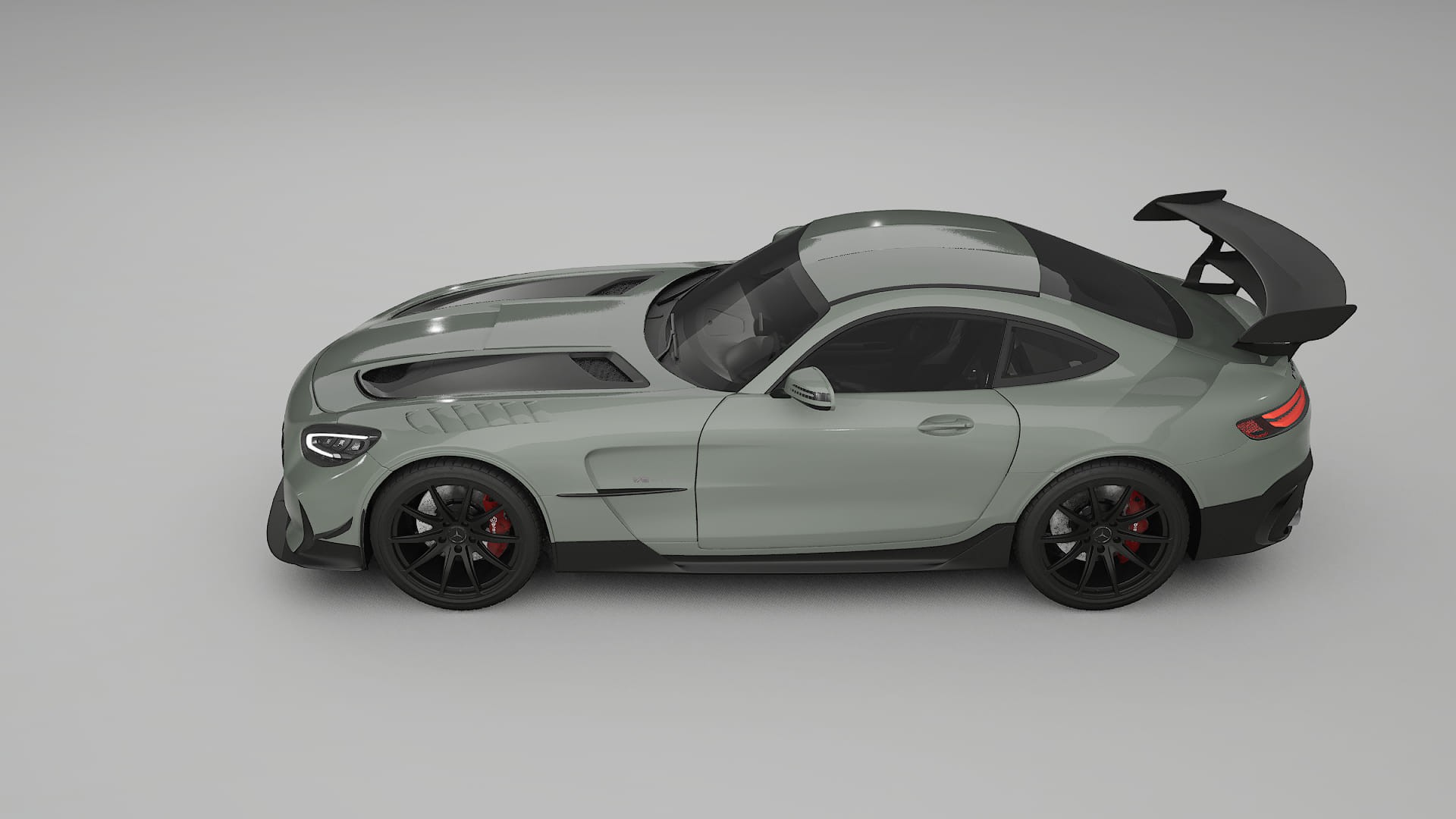 Mercedes AMG GT Black Series C192 Coupe TPU Lakbeschermingsfolie | SLATE Kleurveranderende PPF – Volledig Voorgesneden Kit
