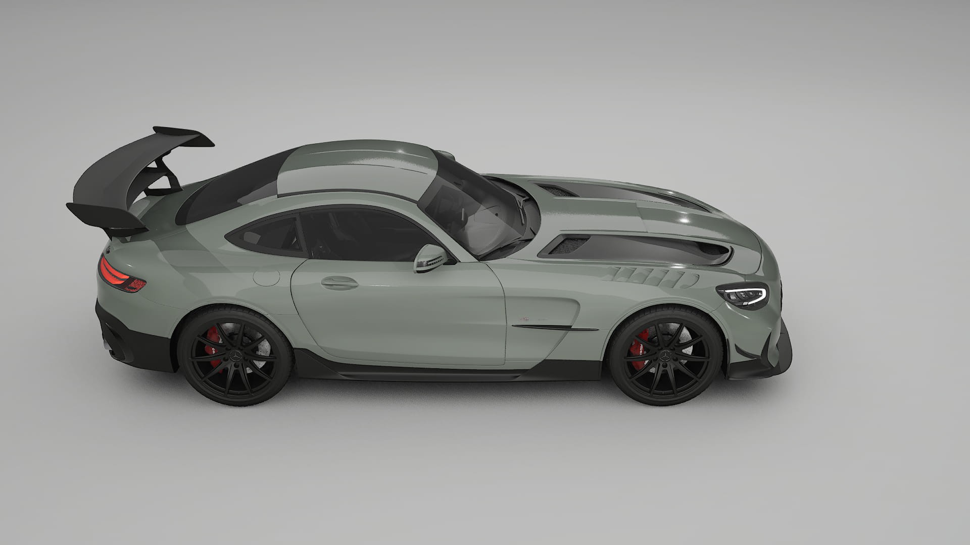 Mercedes AMG GT Black Series C192 Coupe TPU Lakbeschermingsfolie | SLATE Kleurveranderende PPF – Volledig Voorgesneden Kit