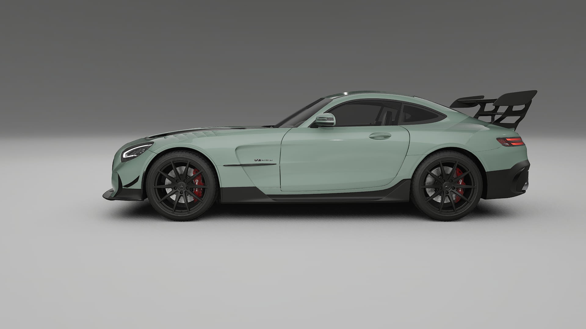 Mercedes AMG GT Black Series C192 Coupe TPU Lakbeschermingsfolie | CINDER Kleurveranderende PPF – Volledig Voorgesneden Kit