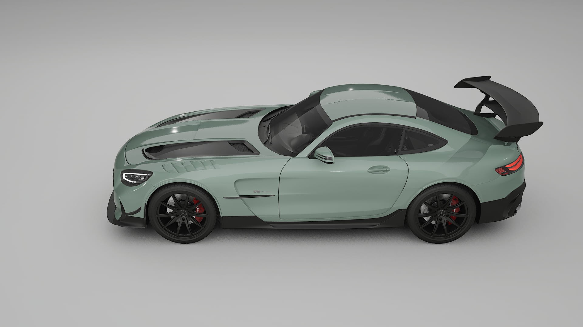 Mercedes AMG GT Black Series C192 Coupe TPU Lakbeschermingsfolie | CINDER Kleurveranderende PPF – Volledig Voorgesneden Kit