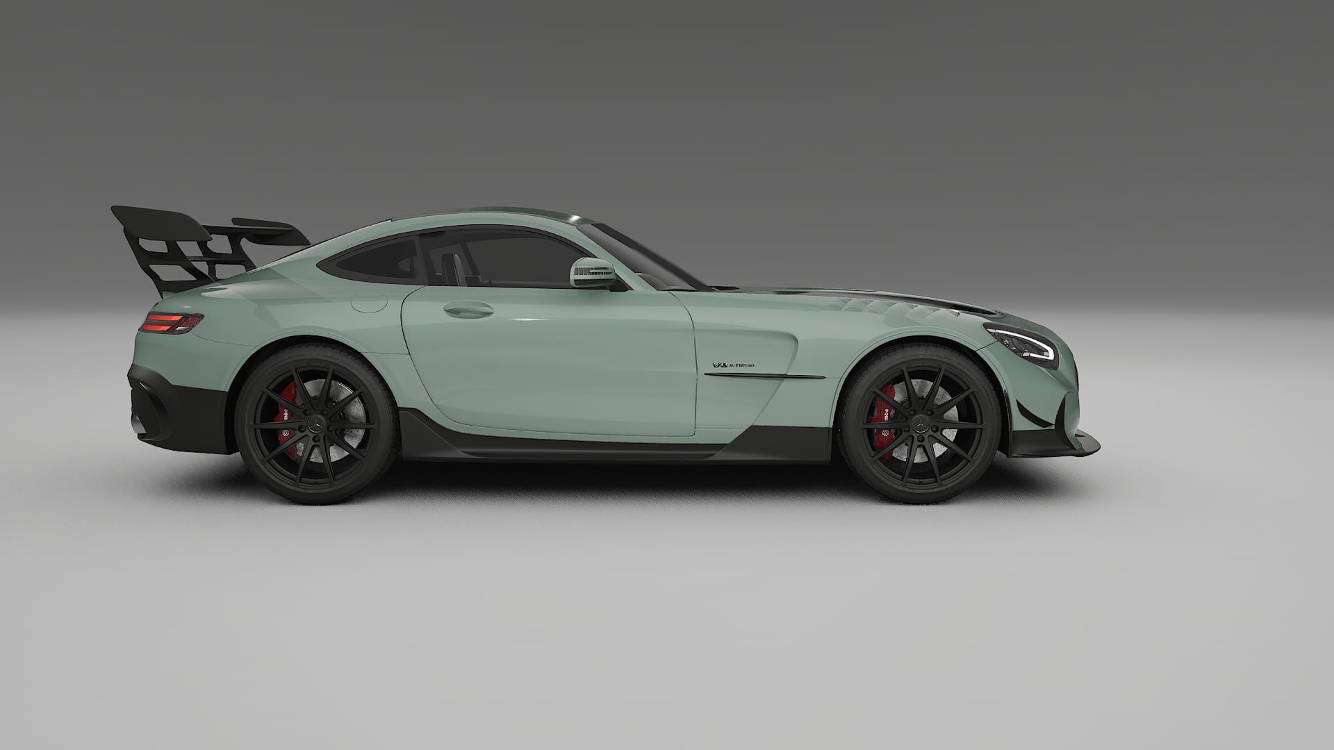 Mercedes AMG GT Black Series C192 Coupe TPU Lakbeschermingsfolie | CINDER Kleurveranderende PPF – Volledig Voorgesneden Kit
