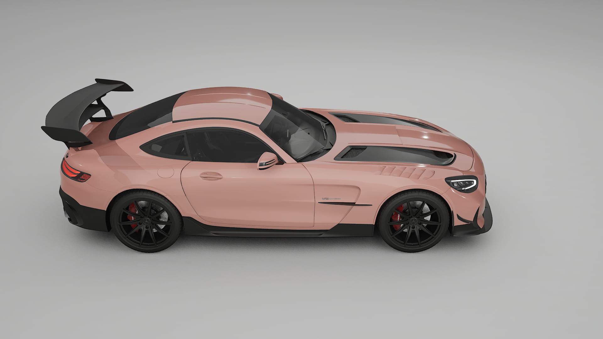 Mercedes AMG GT Black Series C192 Coupe TPU Lakbeschermingsfolie | BLUSH Kleurveranderende PPF – Volledig Voorgesneden Kit