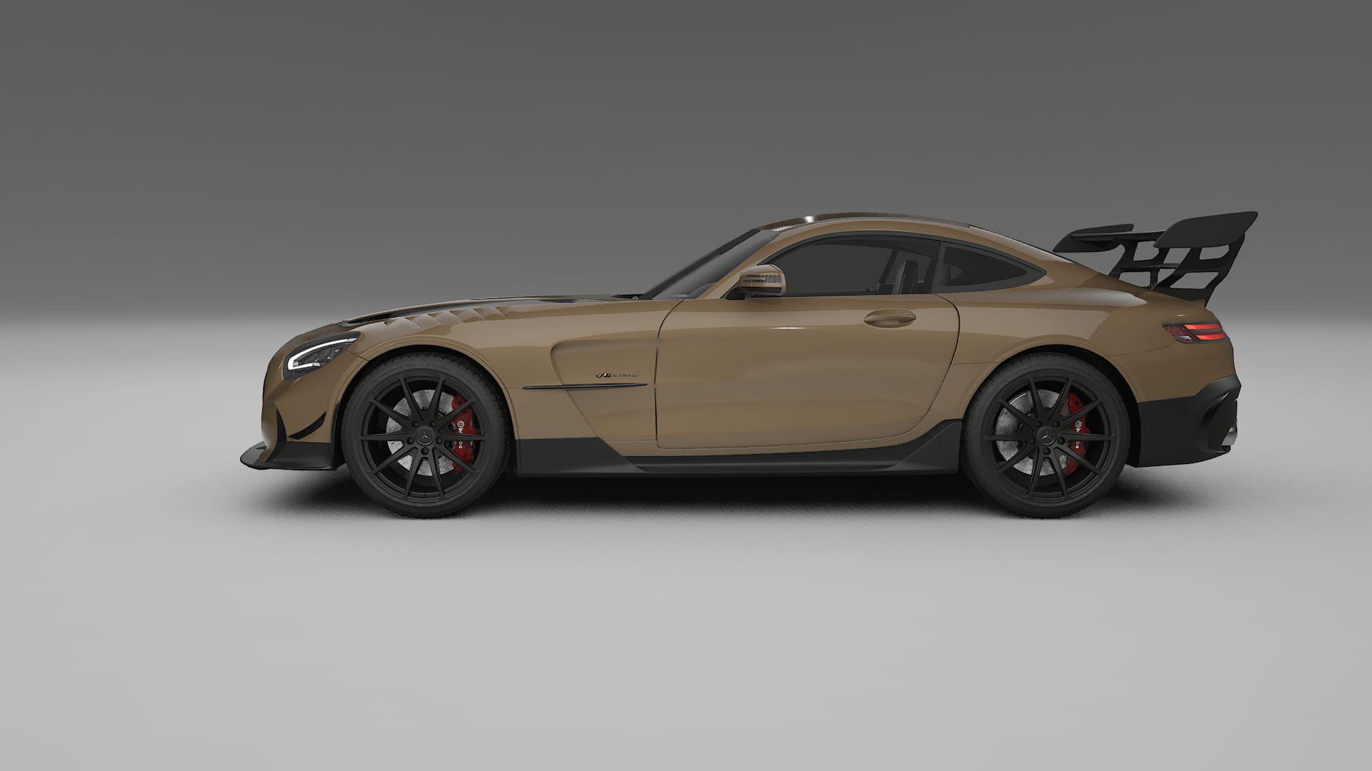 Mercedes AMG GT Black Series C192 Coupe TPU Lakbeschermingsfolie | SAHARA Kleurveranderende PPF – Volledig Voorgesneden Kit