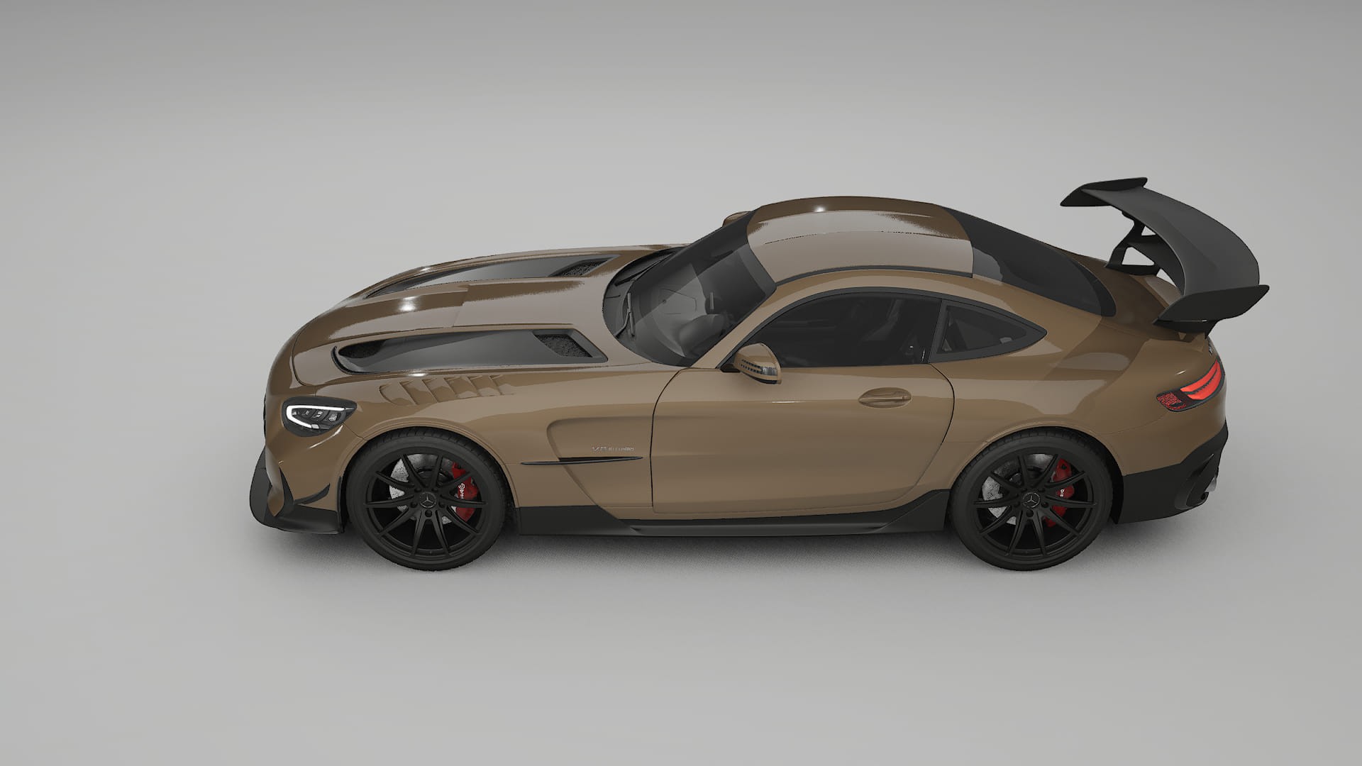 Mercedes AMG GT Black Series C192 Coupe TPU Lakbeschermingsfolie | SAHARA Kleurveranderende PPF – Volledig Voorgesneden Kit