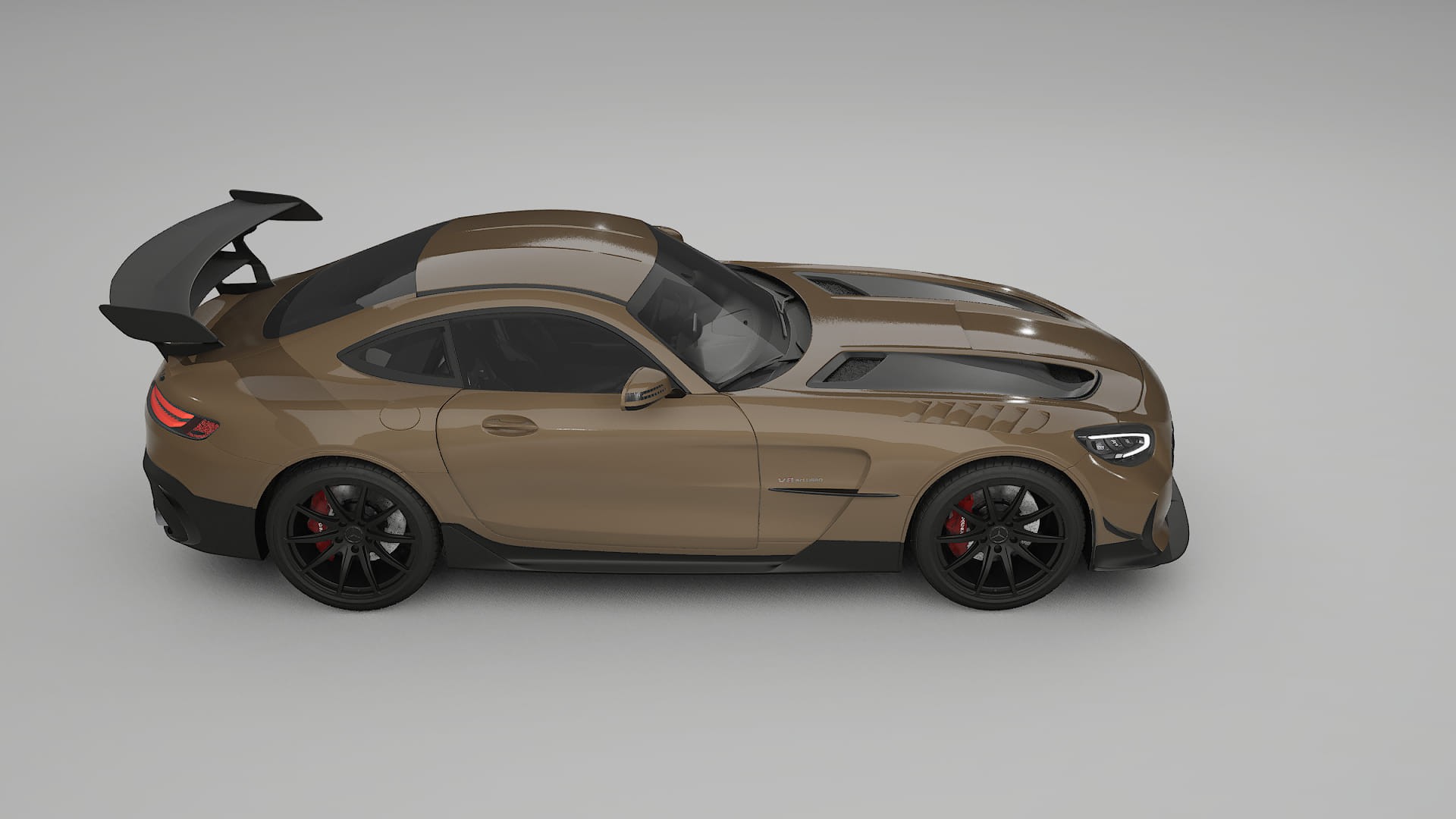 Mercedes AMG GT Black Series C192 Coupe TPU Lakbeschermingsfolie | SAHARA Kleurveranderende PPF – Volledig Voorgesneden Kit