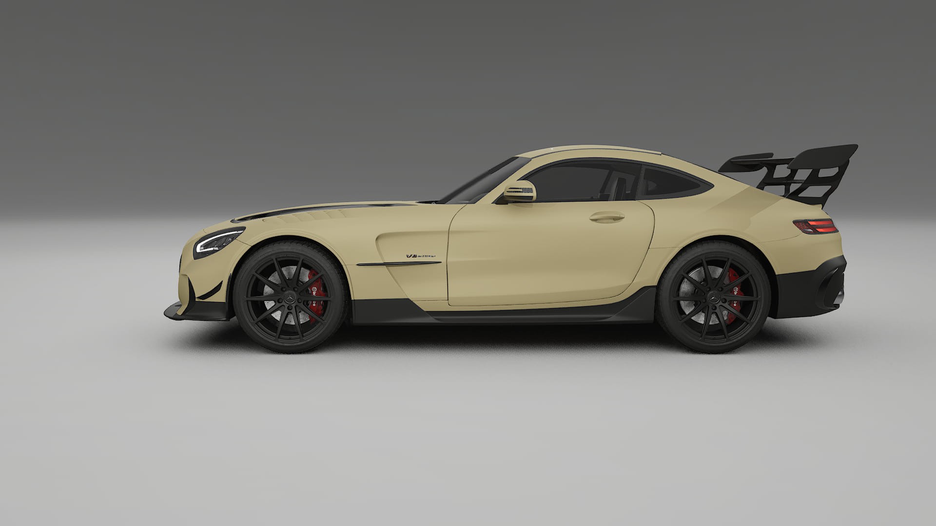 Mercedes AMG GT Black Series C192 Coupe TPU Lakbeschermingsfolie | SAND Kleurveranderende PPF – Volledig Voorgesneden Kit