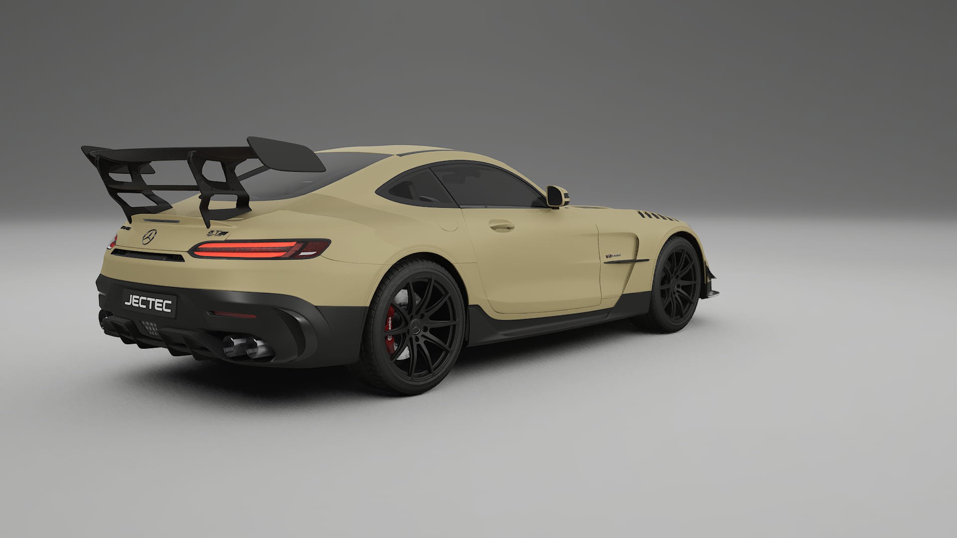Mercedes AMG GT Black Series C192 Coupe TPU Lakbeschermingsfolie | SAND Kleurveranderende PPF – Volledig Voorgesneden Kit