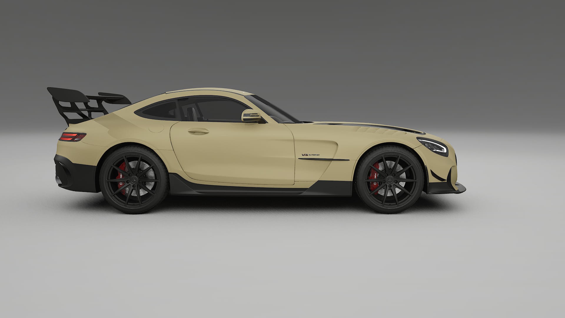 Mercedes AMG GT Black Series C192 Coupe TPU Lakbeschermingsfolie | SAND Kleurveranderende PPF – Volledig Voorgesneden Kit