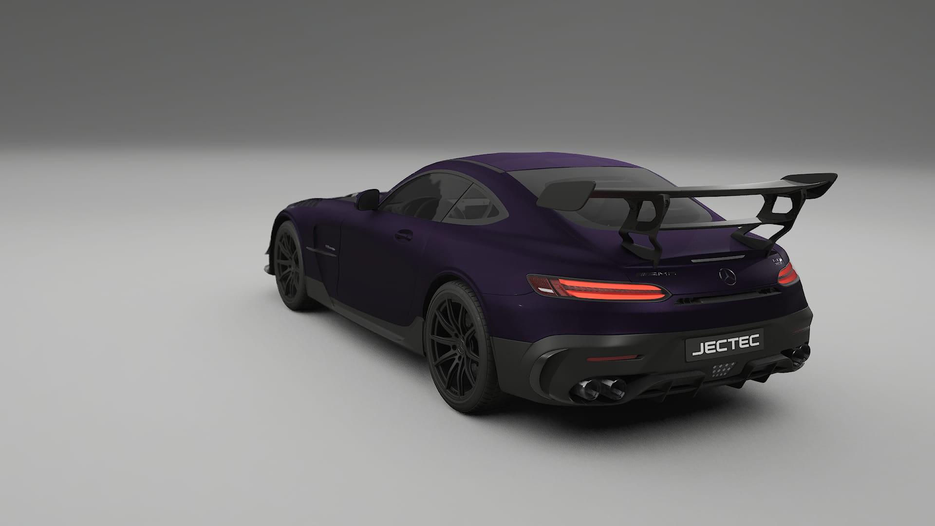 Mercedes AMG GT Black Series C192 Coupe TPU Lakbeschermingsfolie | VIOLET Kleurveranderende PPF – Volledig Voorgesneden Kit