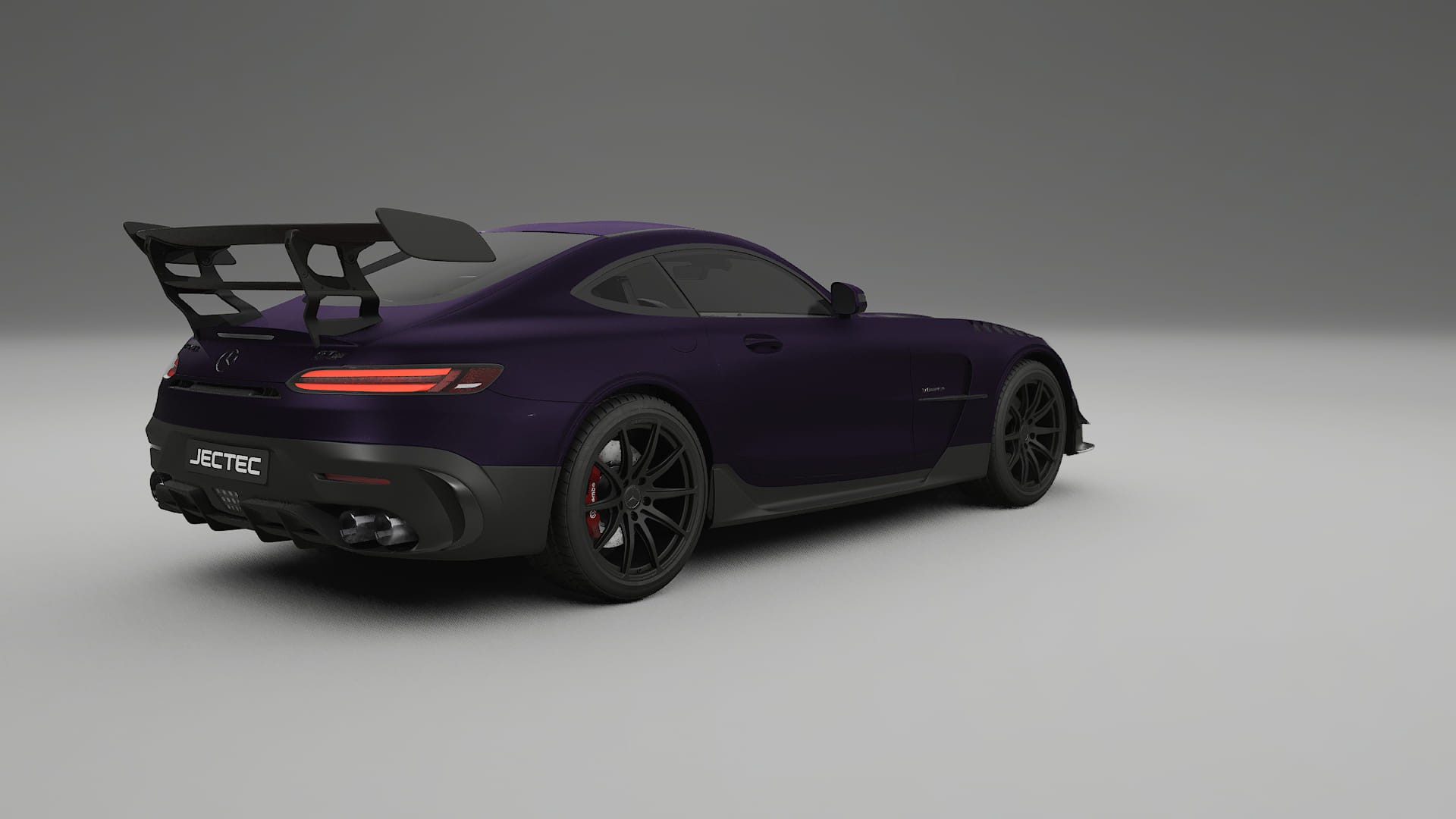 Mercedes AMG GT Black Series C192 Coupe TPU Lakbeschermingsfolie | VIOLET Kleurveranderende PPF – Volledig Voorgesneden Kit