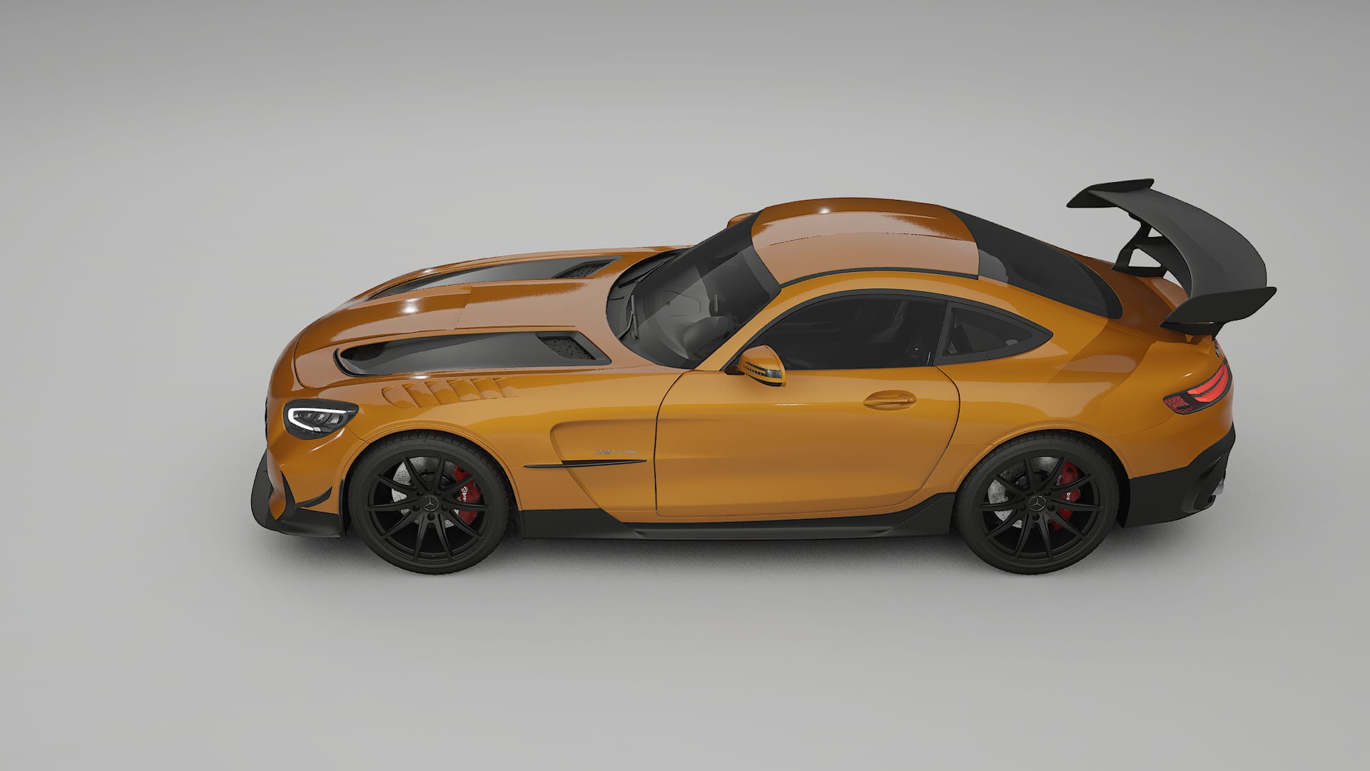 Mercedes AMG GT Black Series C192 Coupe TPU Lakbeschermingsfolie | DAISY Kleurveranderende PPF – Volledig Voorgesneden Kit