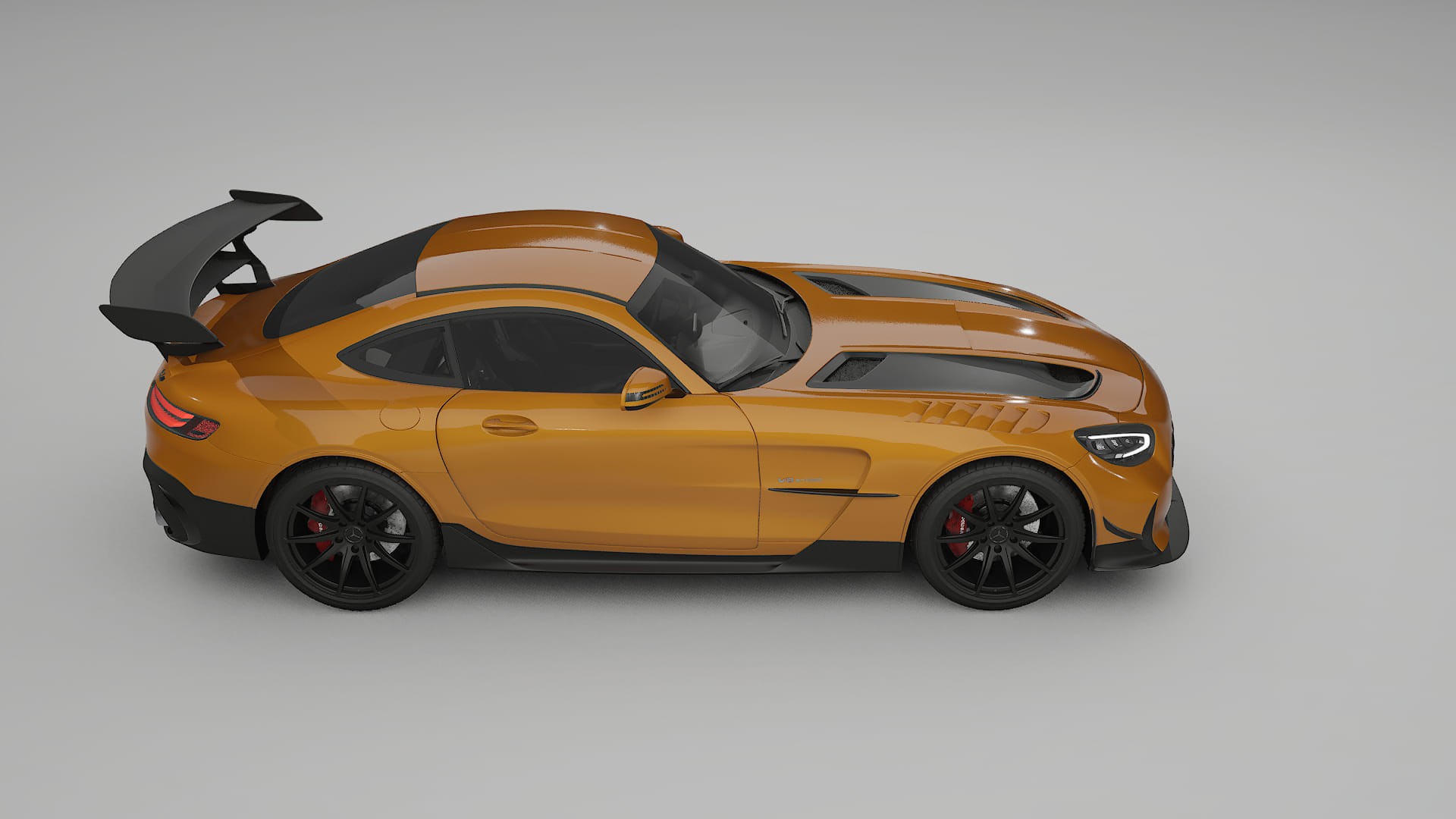 Mercedes AMG GT Black Series C192 Coupe TPU Lakbeschermingsfolie | DAISY Kleurveranderende PPF – Volledig Voorgesneden Kit