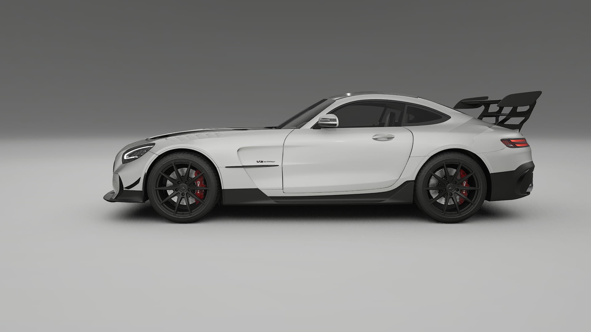 Mercedes AMG GT Black Series C192 Coupe TPU Lakbeschermingsfolie | PEARL Kleurveranderende PPF – Volledig Voorgesneden Kit