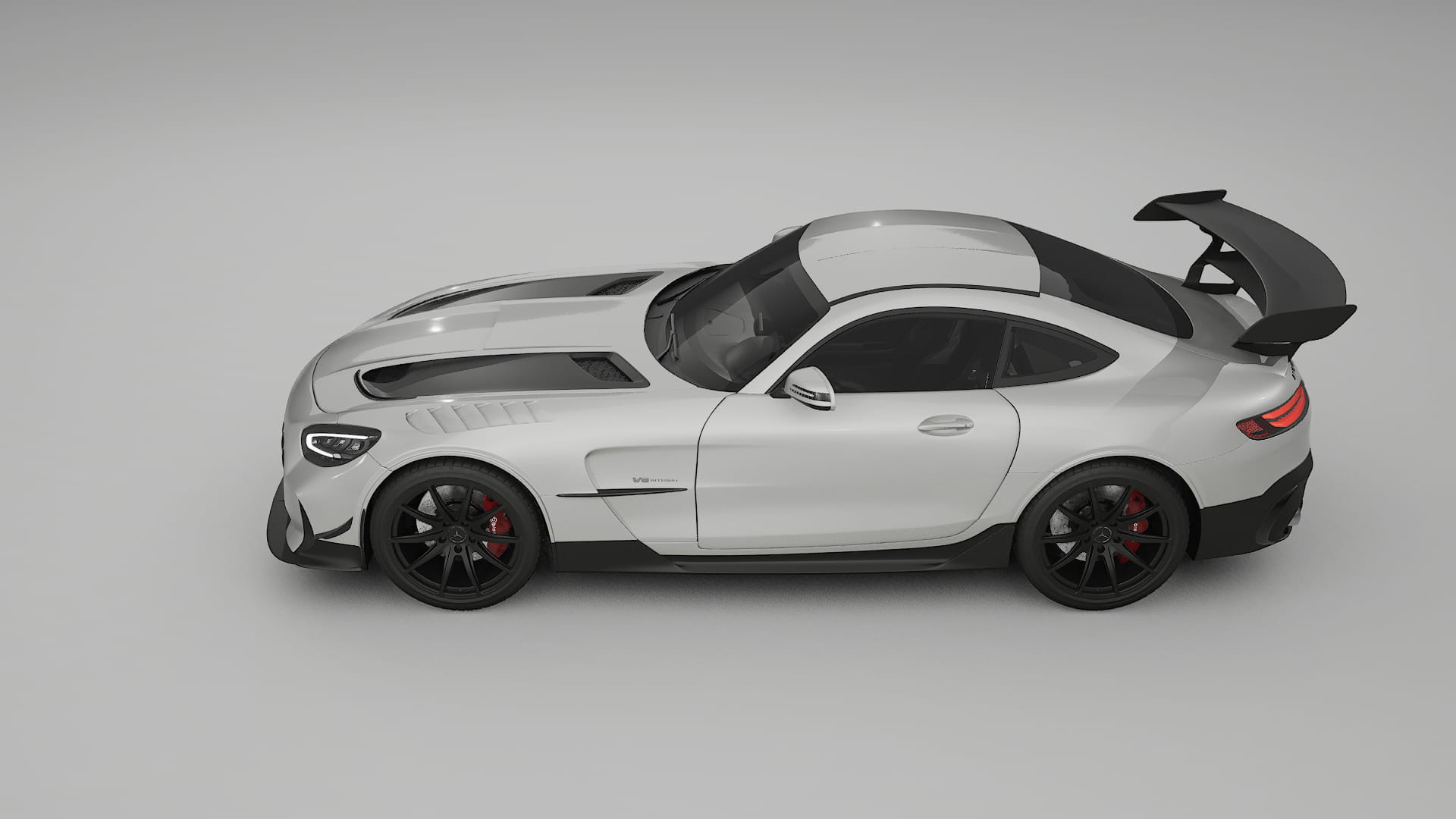 Mercedes AMG GT Black Series C192 Coupe TPU Lakbeschermingsfolie | PEARL Kleurveranderende PPF – Volledig Voorgesneden Kit