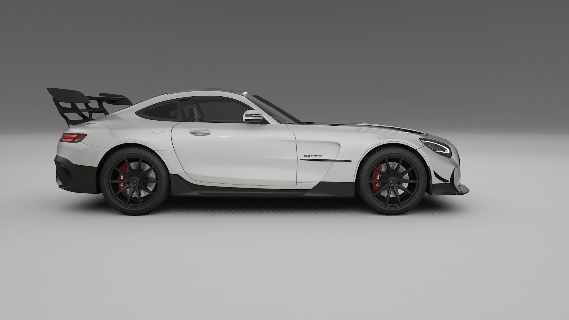 Mercedes AMG GT Black Series C192 Coupe TPU Lakbeschermingsfolie | PEARL Kleurveranderende PPF – Volledig Voorgesneden Kit