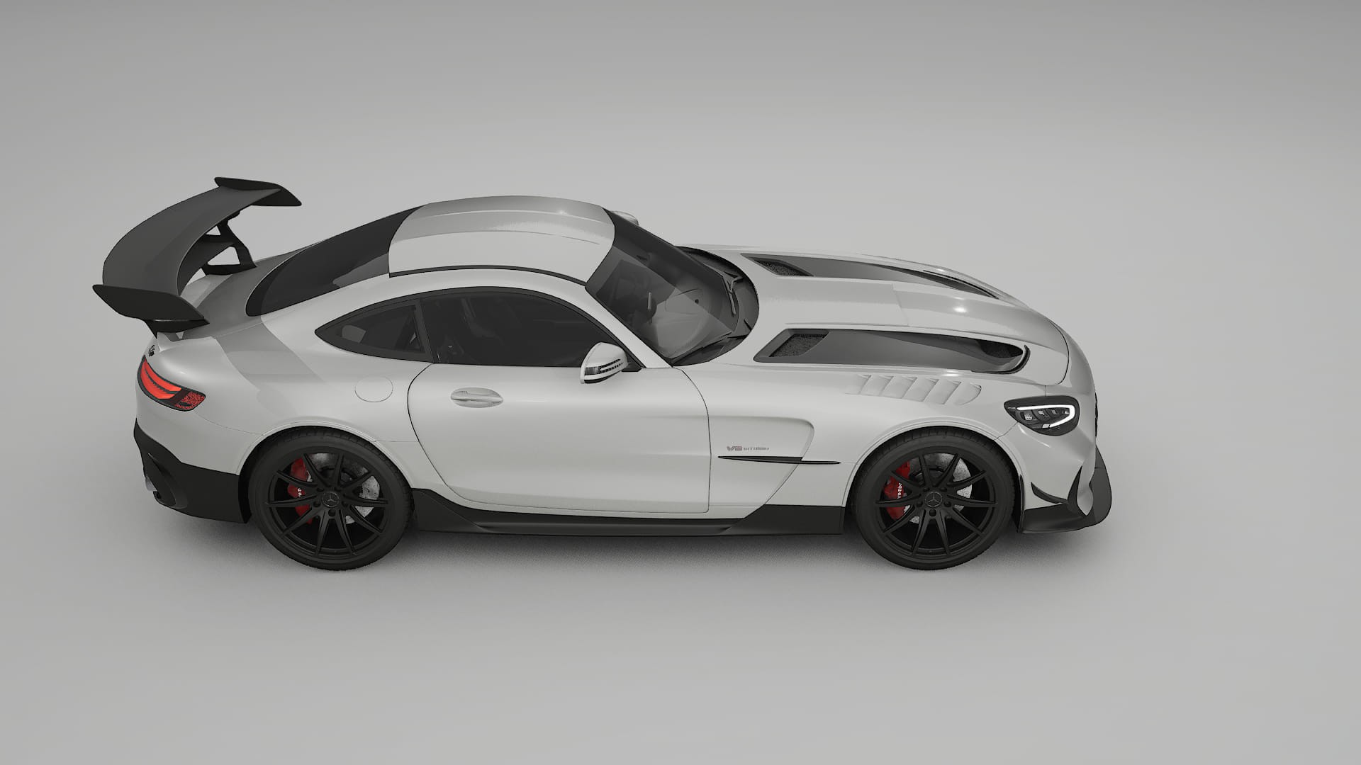 Mercedes AMG GT Black Series C192 Coupe TPU Lakbeschermingsfolie | PEARL Kleurveranderende PPF – Volledig Voorgesneden Kit