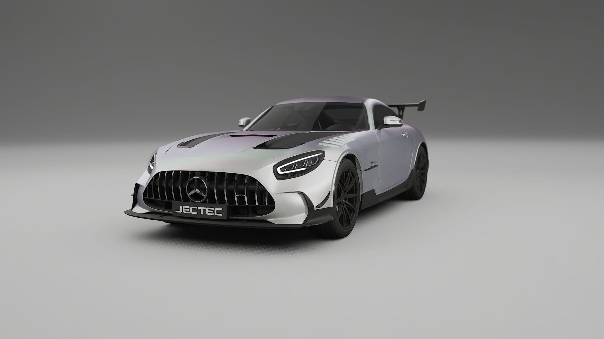 Mercedes AMG GT Black Series C192 Coupe TPU Lakbeschermingsfolie | NEBULA Kleurveranderende PPF – Volledig Voorgesneden Kit