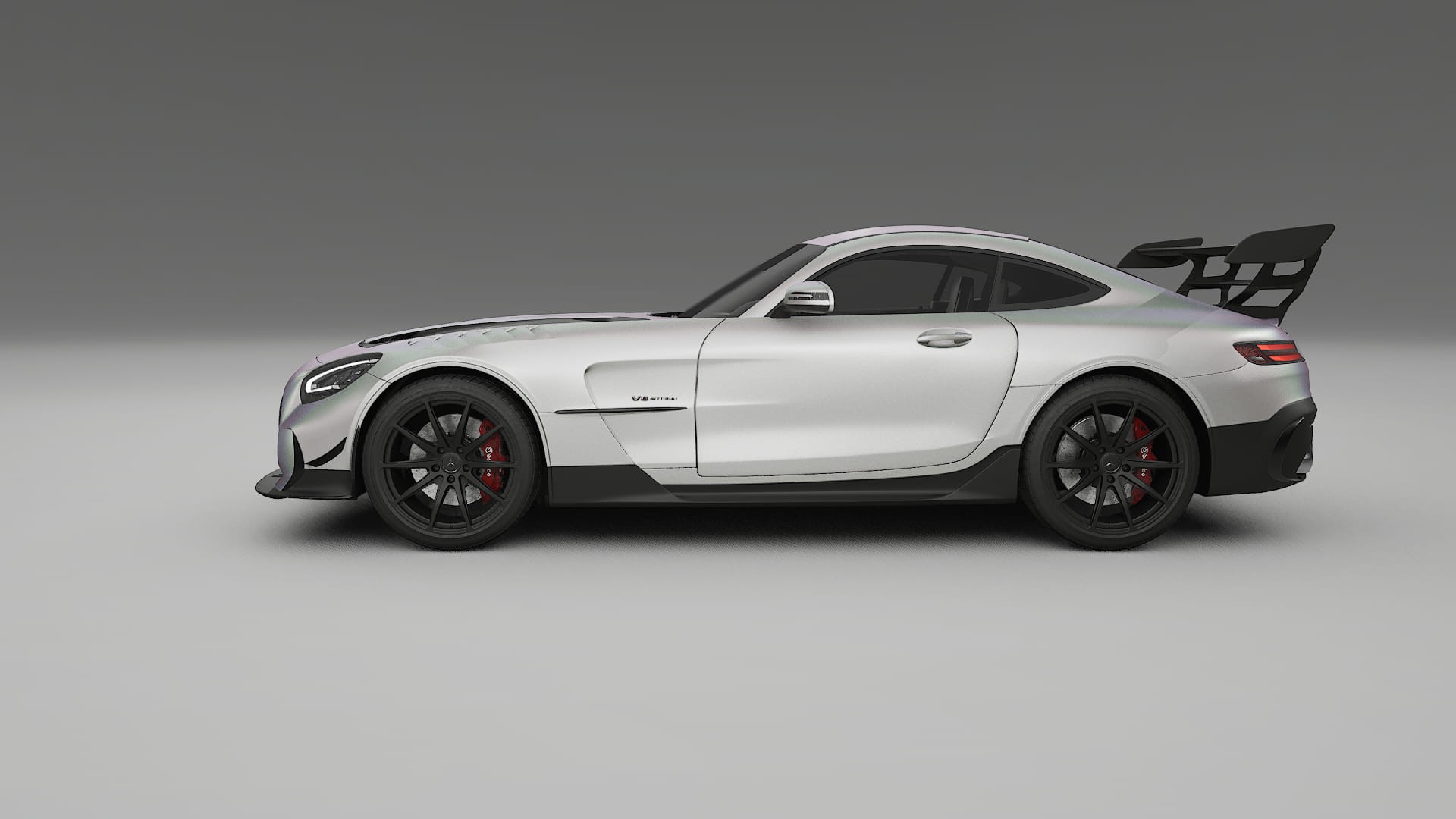 Mercedes AMG GT Black Series C192 Coupe TPU Lakbeschermingsfolie | NEBULA Kleurveranderende PPF – Volledig Voorgesneden Kit