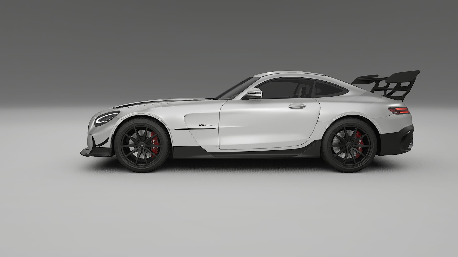 Mercedes AMG GT Black Series C192 Coupe TPU Lakbeschermingsfolie | OPAL Kleurveranderende PPF – Volledig Voorgesneden Kit