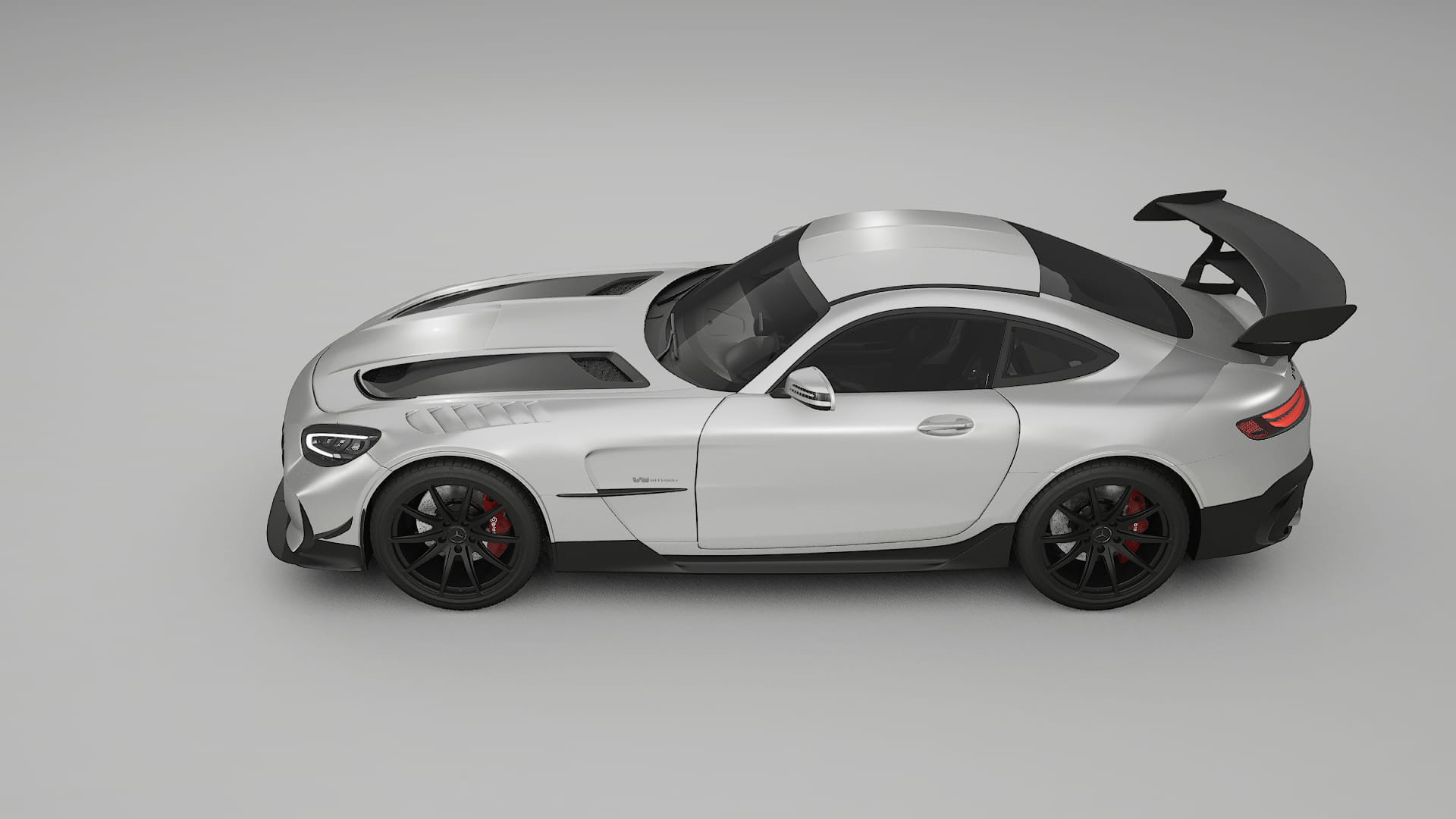 Mercedes AMG GT Black Series C192 Coupe TPU Lakbeschermingsfolie | OPAL Kleurveranderende PPF – Volledig Voorgesneden Kit