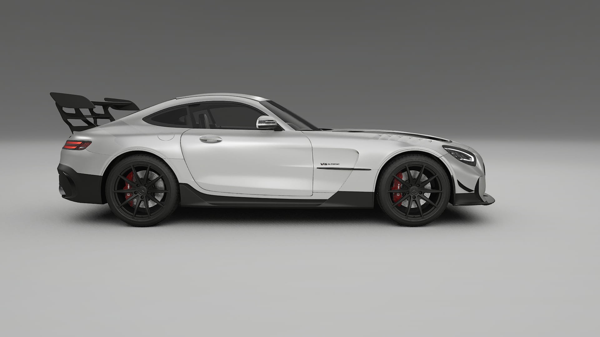 Mercedes AMG GT Black Series C192 Coupe TPU Lakbeschermingsfolie | OPAL Kleurveranderende PPF – Volledig Voorgesneden Kit