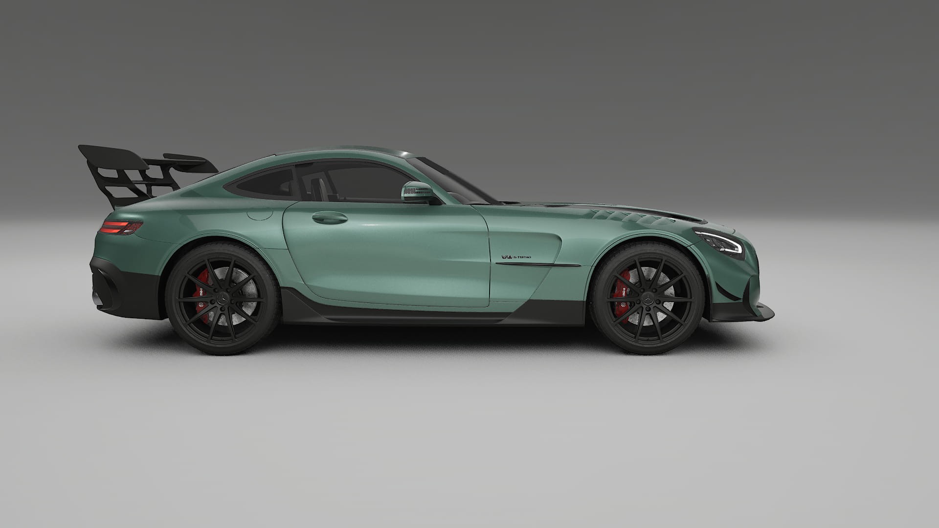 Mercedes AMG GT Black Series C192 Coupe TPU Lakbeschermingsfolie | EVERGREEN Kleurveranderende PPF – Volledig Voorgesneden Kit