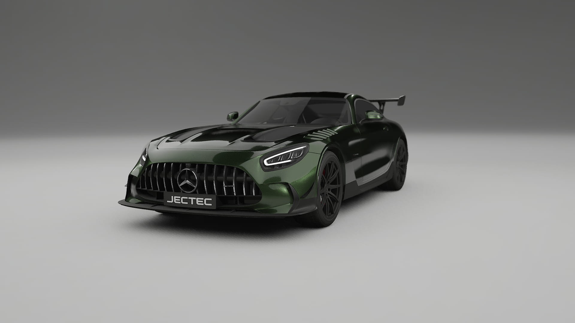 Mercedes AMG GT Black Series C192 Coupe TPU Lakbeschermingsfolie | LAGOON Kleurveranderende PPF – Volledig Voorgesneden Kit