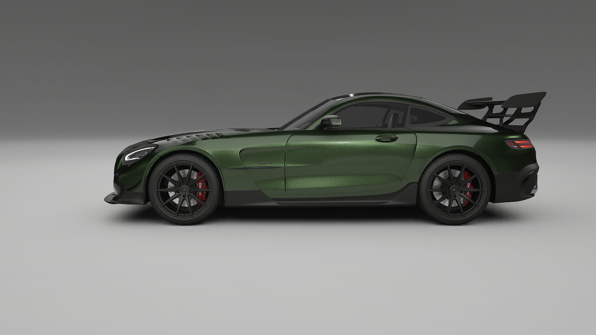 Mercedes AMG GT Black Series C192 Coupe TPU Lakbeschermingsfolie | LAGOON Kleurveranderende PPF – Volledig Voorgesneden Kit