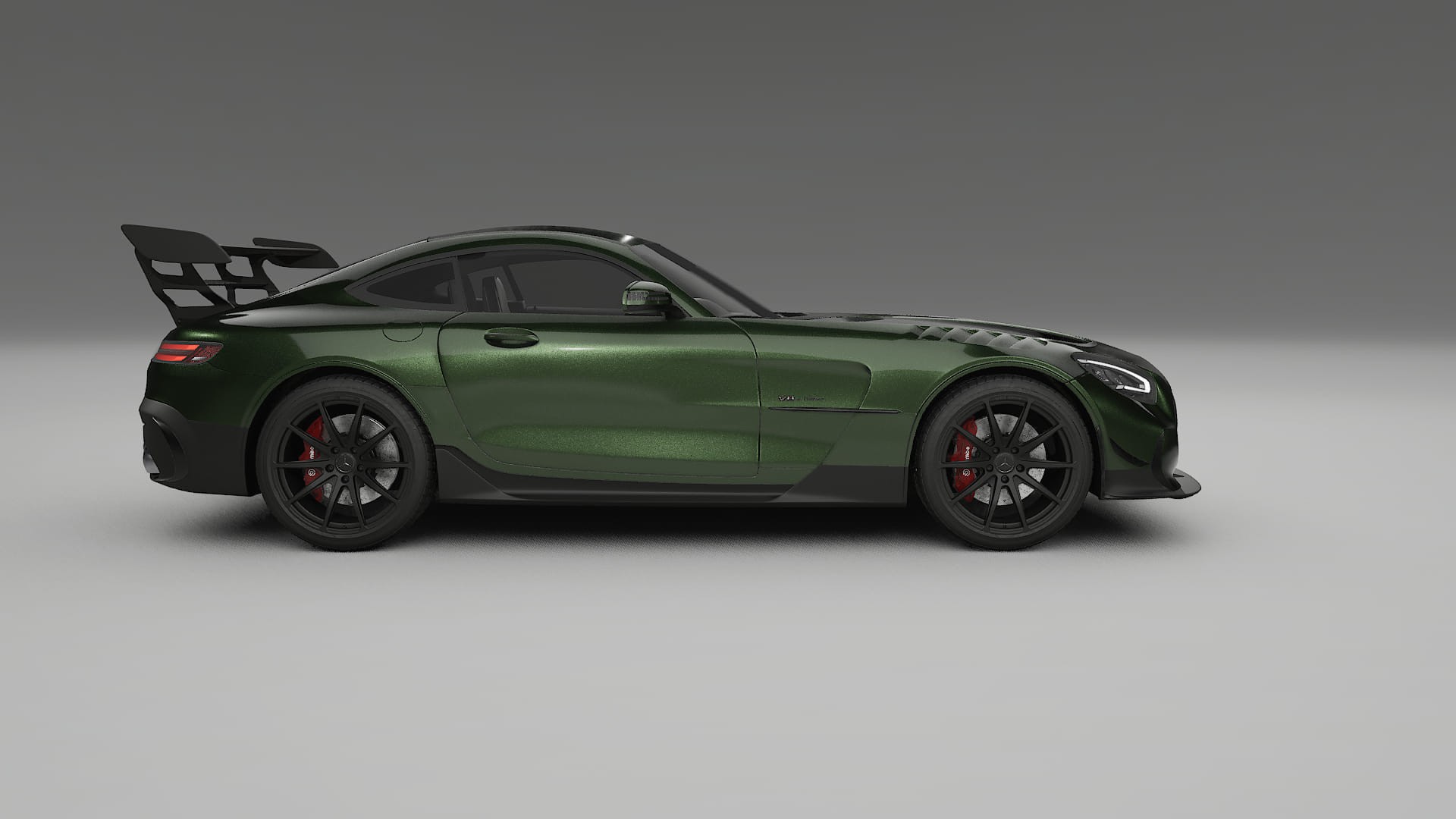 Mercedes AMG GT Black Series C192 Coupe TPU Lakbeschermingsfolie | LAGOON Kleurveranderende PPF – Volledig Voorgesneden Kit
