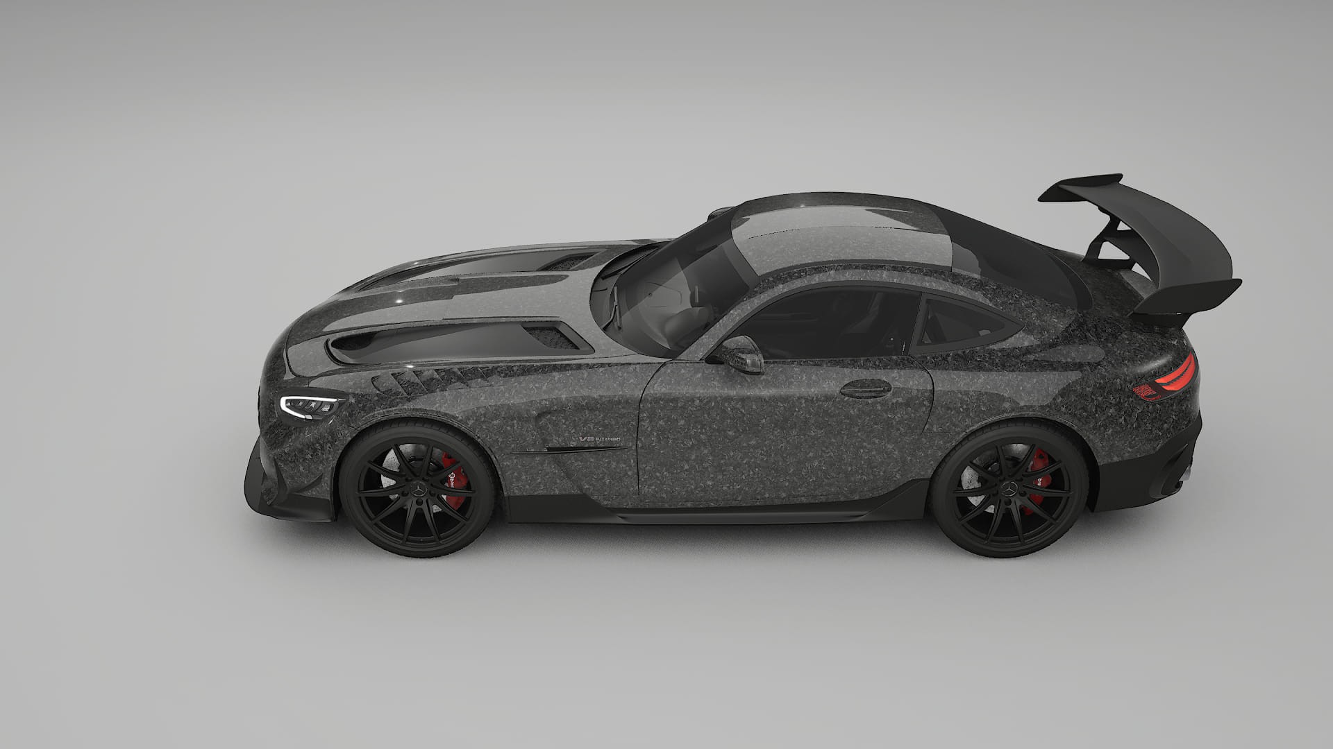 Mercedes AMG GT Black Series C192 Coupe TPU Lakbeschermingsfolie | FORGED S Kleurveranderende PPF – Volledig Voorgesneden Kit