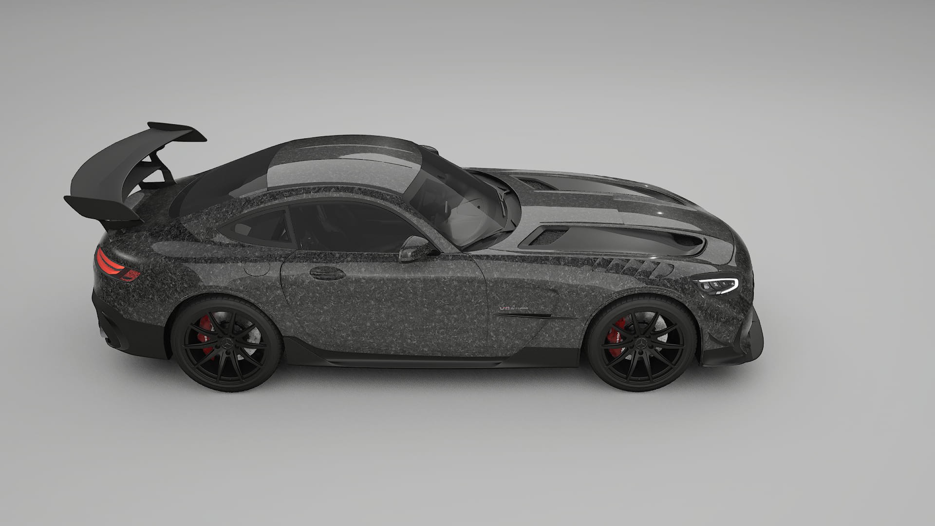 Mercedes AMG GT Black Series C192 Coupe TPU Lakbeschermingsfolie | FORGED S Kleurveranderende PPF – Volledig Voorgesneden Kit