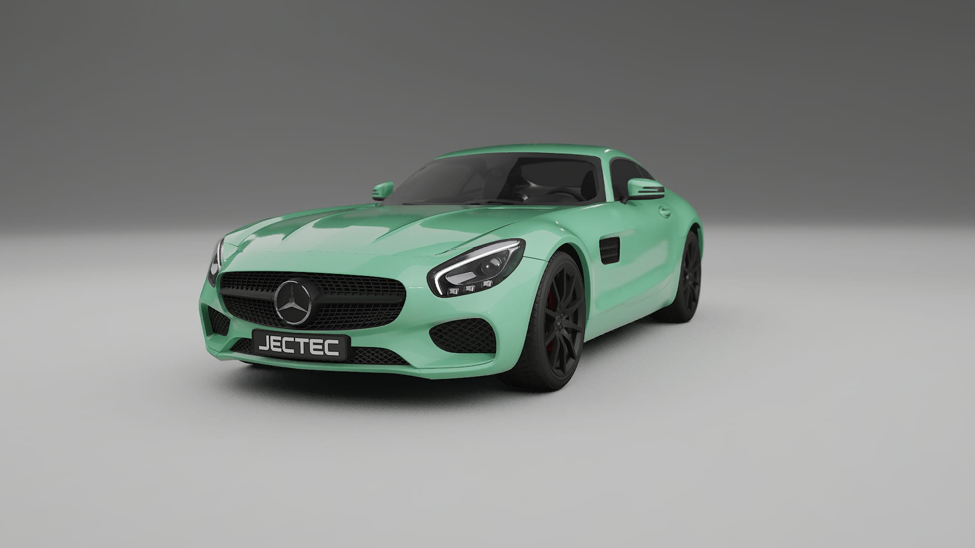 Mercedes AMG GT C190 Coupe TPU Lakbeschermingsfolie | DUSTY Kleurveranderende PPF – Volledig Voorgesneden Kit
