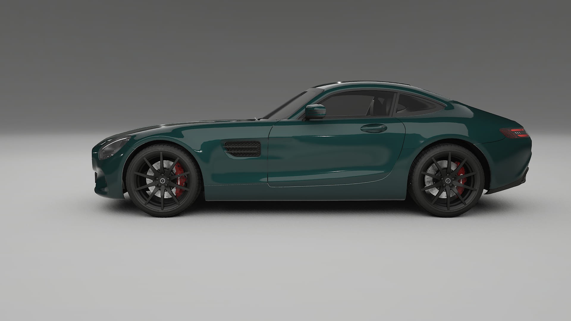 Mercedes AMG GT C190 Coupe TPU Lakbeschermingsfolie | INFERNO Kleurveranderende PPF – Volledig Voorgesneden Kit