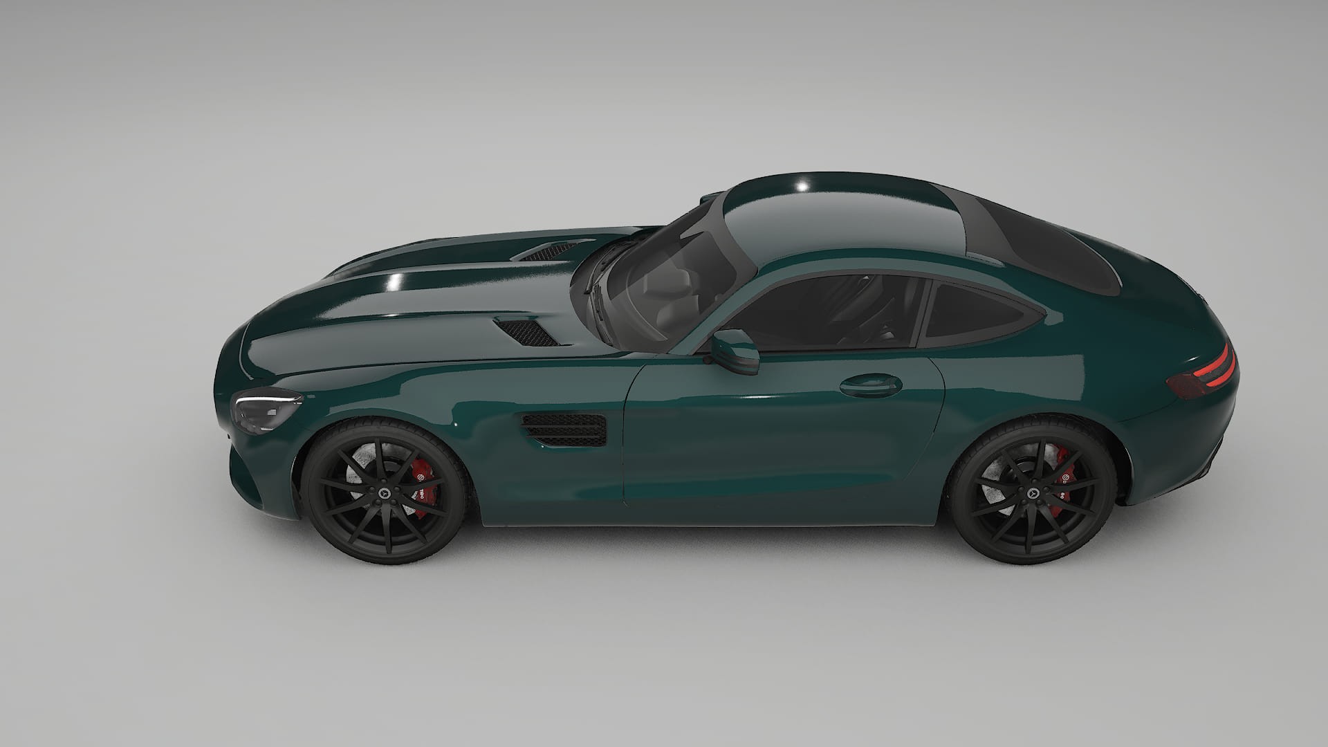 Mercedes AMG GT C190 Coupe TPU Lakbeschermingsfolie | INFERNO Kleurveranderende PPF – Volledig Voorgesneden Kit