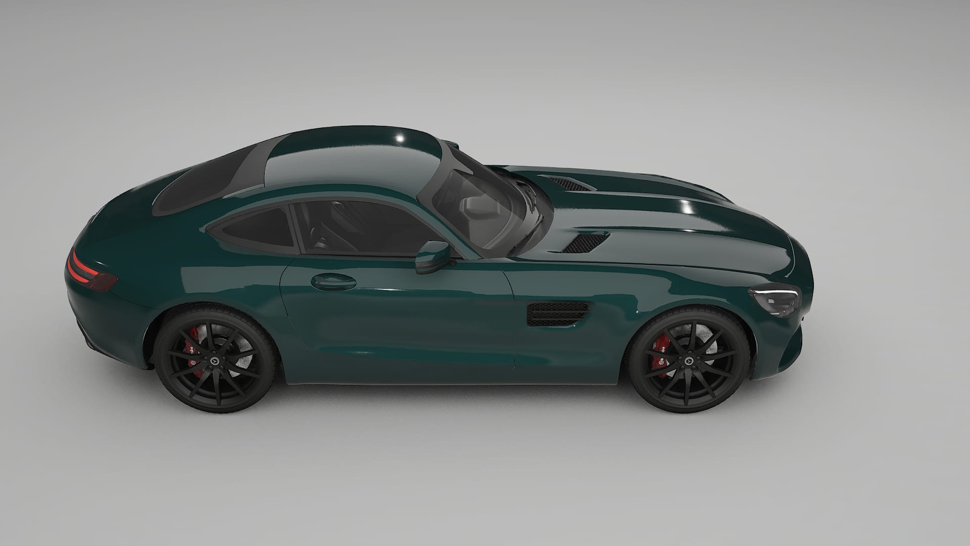 Mercedes AMG GT C190 Coupe TPU Lakbeschermingsfolie | INFERNO Kleurveranderende PPF – Volledig Voorgesneden Kit