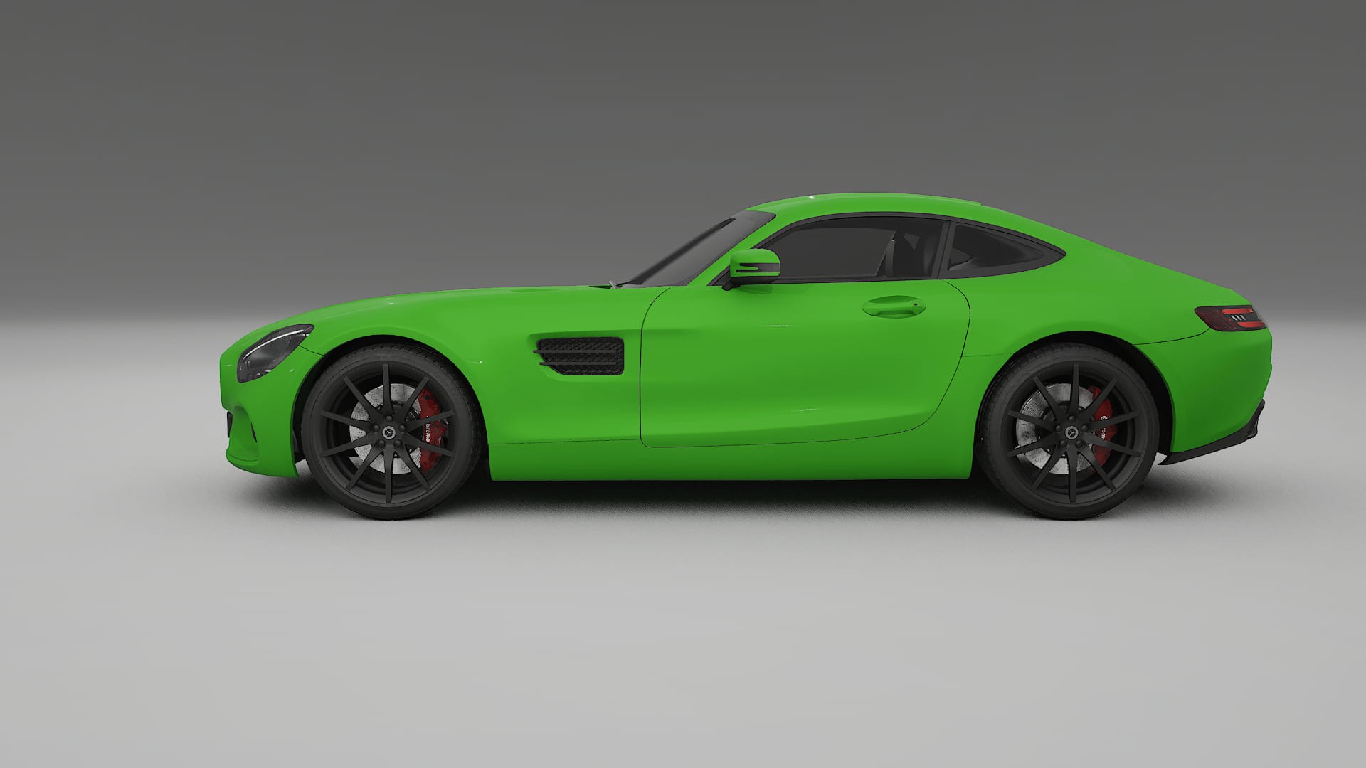 Mercedes AMG GT C190 Coupe TPU Lakbeschermingsfolie | VENOM Kleurveranderende PPF – Volledig Voorgesneden Kit