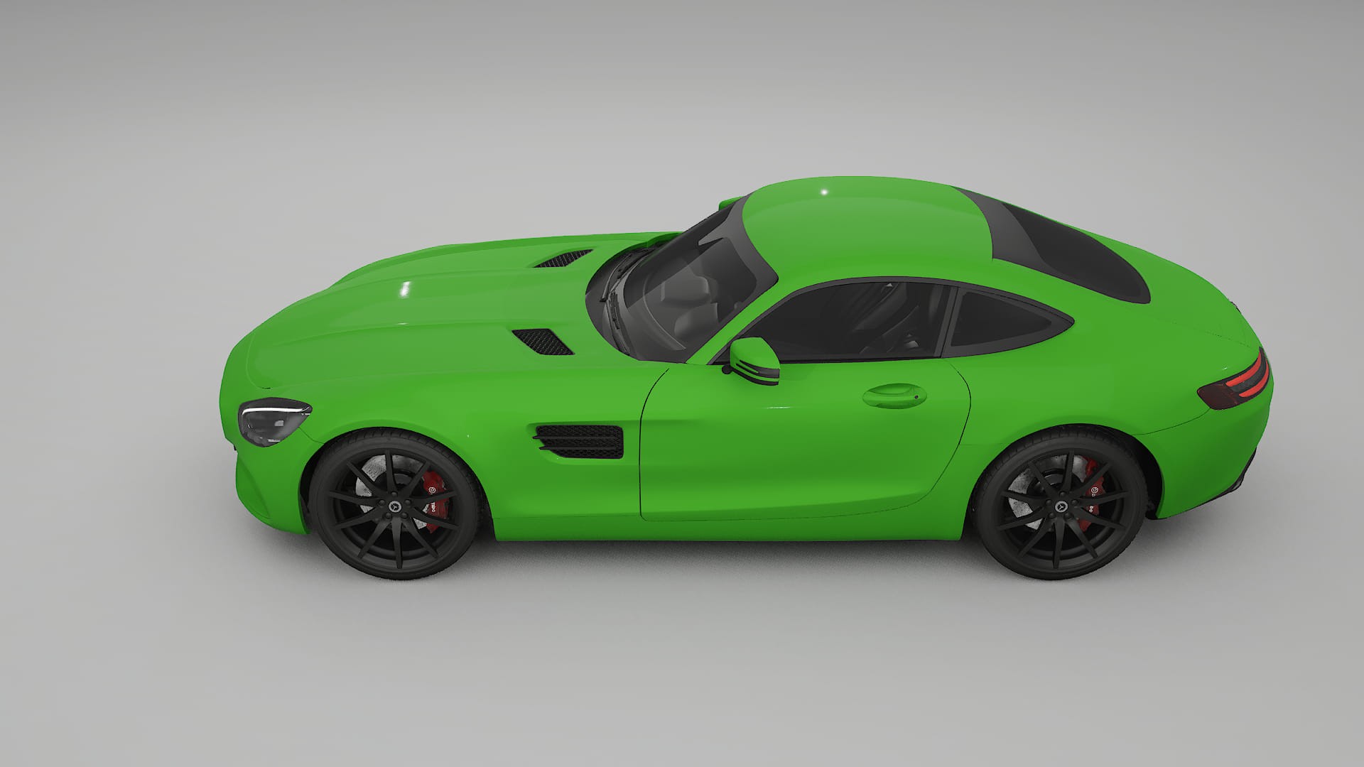 Mercedes AMG GT C190 Coupe TPU Lakbeschermingsfolie | VENOM Kleurveranderende PPF – Volledig Voorgesneden Kit