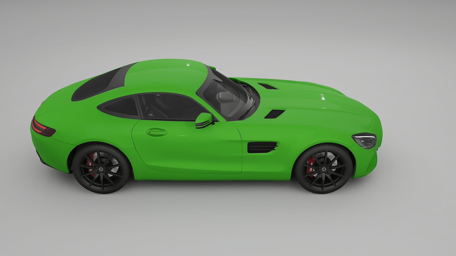 Mercedes AMG GT C190 Coupe TPU Lakbeschermingsfolie | VENOM Kleurveranderende PPF – Volledig Voorgesneden Kit